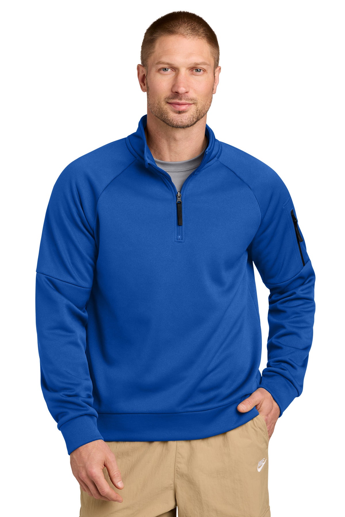 Custom Embroidery or DTF Print - Nike Therma-FIT Pocket 1/4-Zip NKIO8125