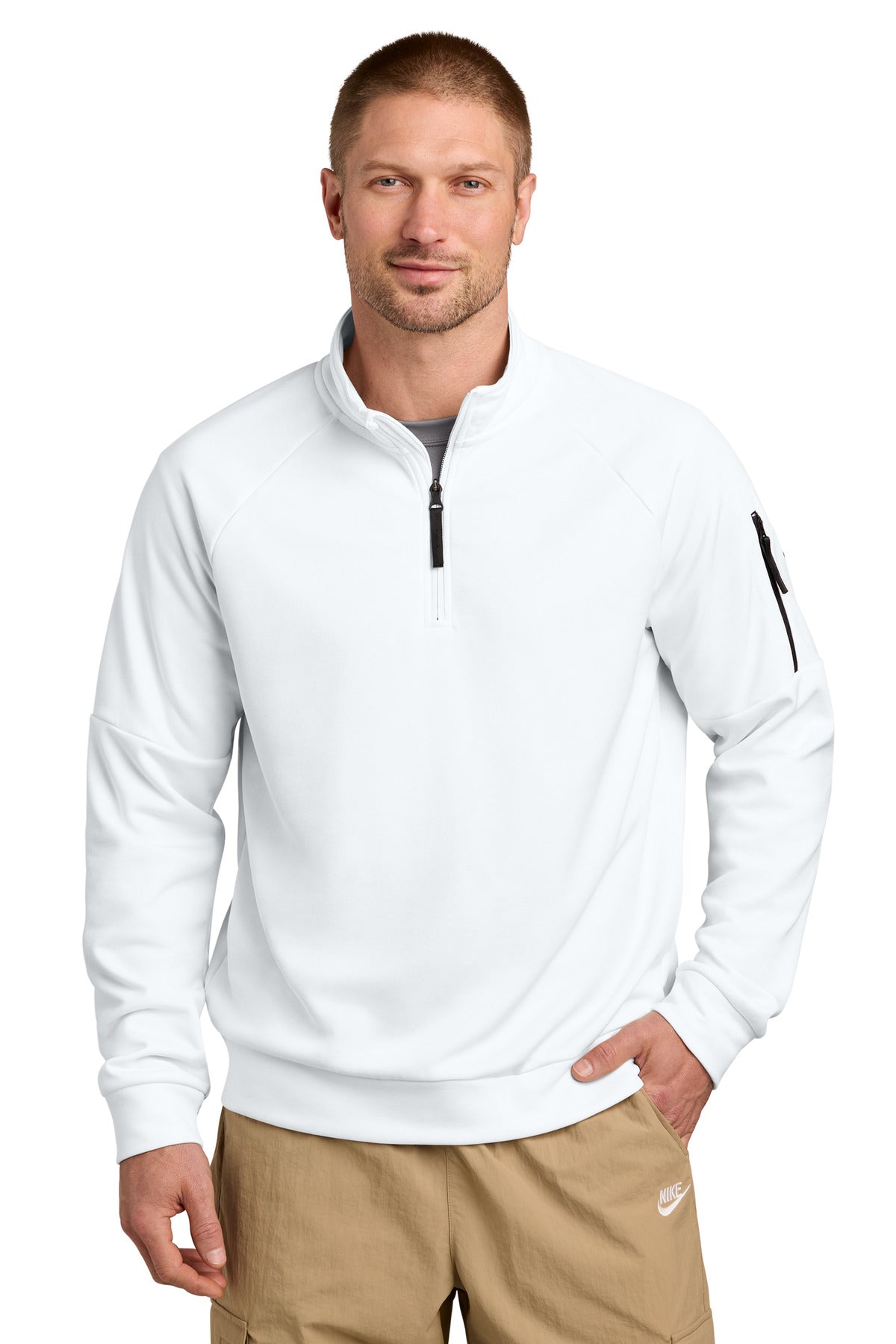 Custom Embroidery or DTF Print - Nike Therma-FIT Pocket 1/4-Zip NKIO8125