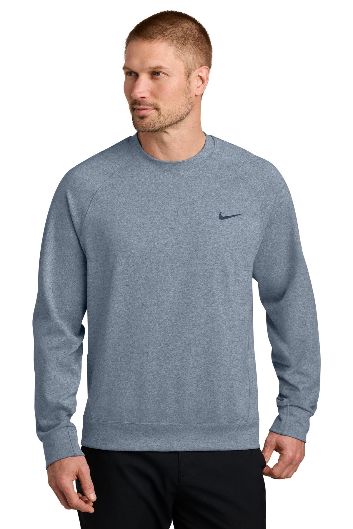 Custom Embroidery or DTF Print - Nike Dri-FIT Primary Crew NKIO8127