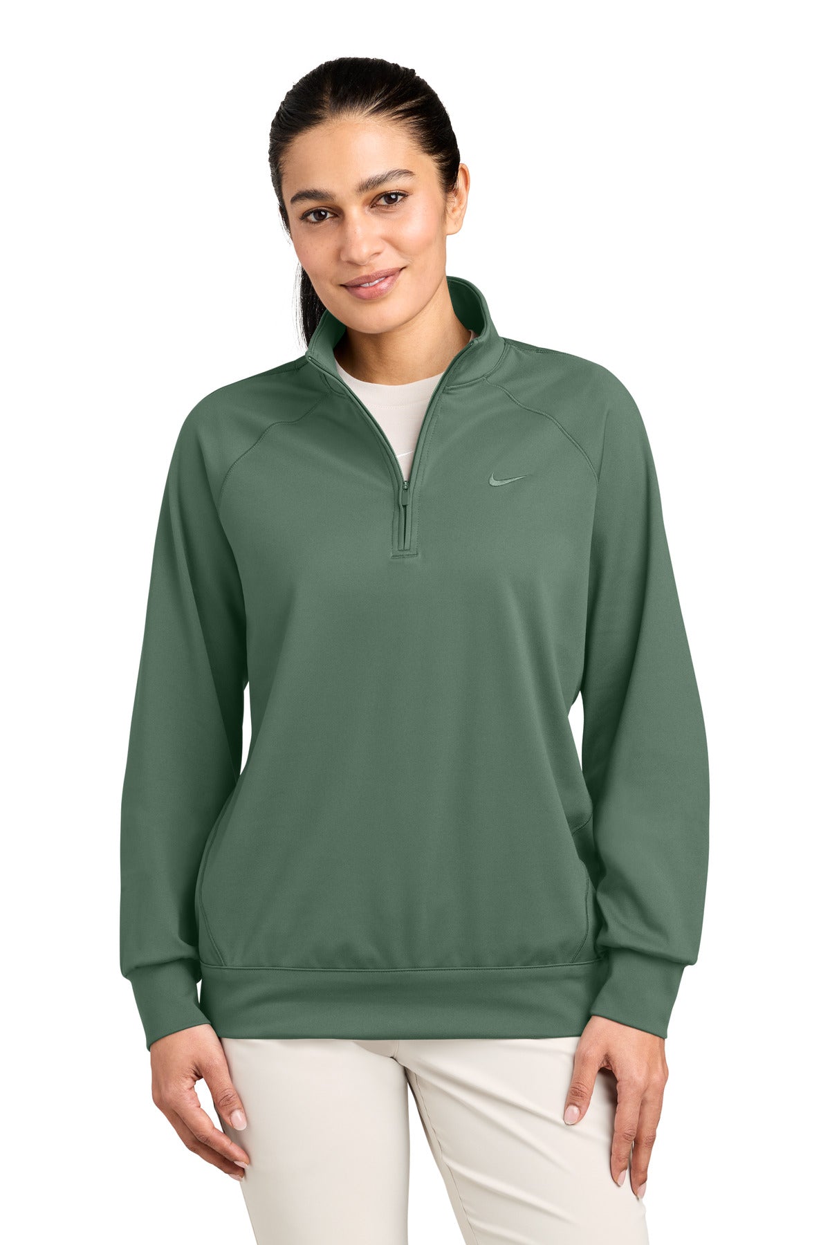 Custom Embroidery or DTF Print - Nike Women's Dri-FIT Primary 1/4-Zip NKIO8129