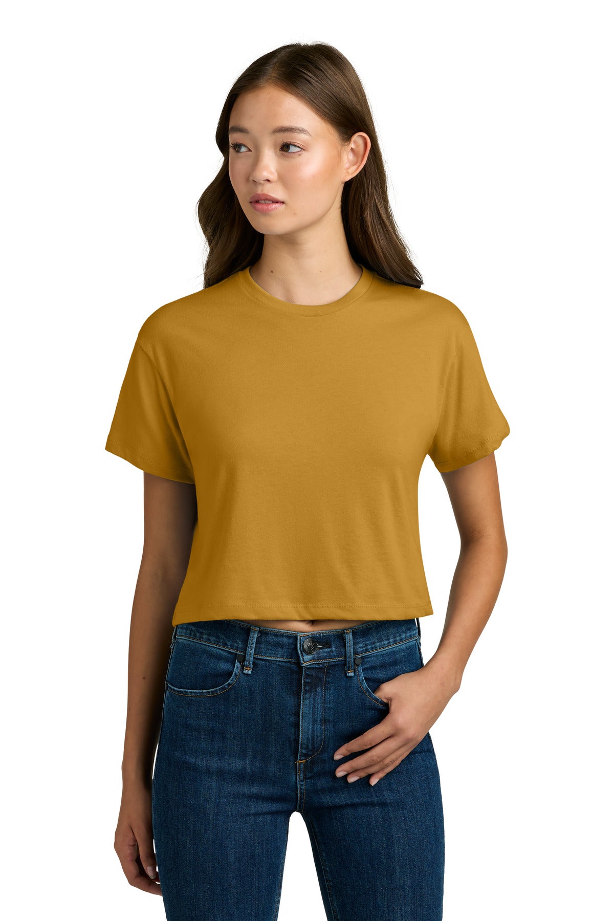 Custom Embroidery or DTF Print - Next Level Apparel ® Women's Ideal Crop Top NL1580