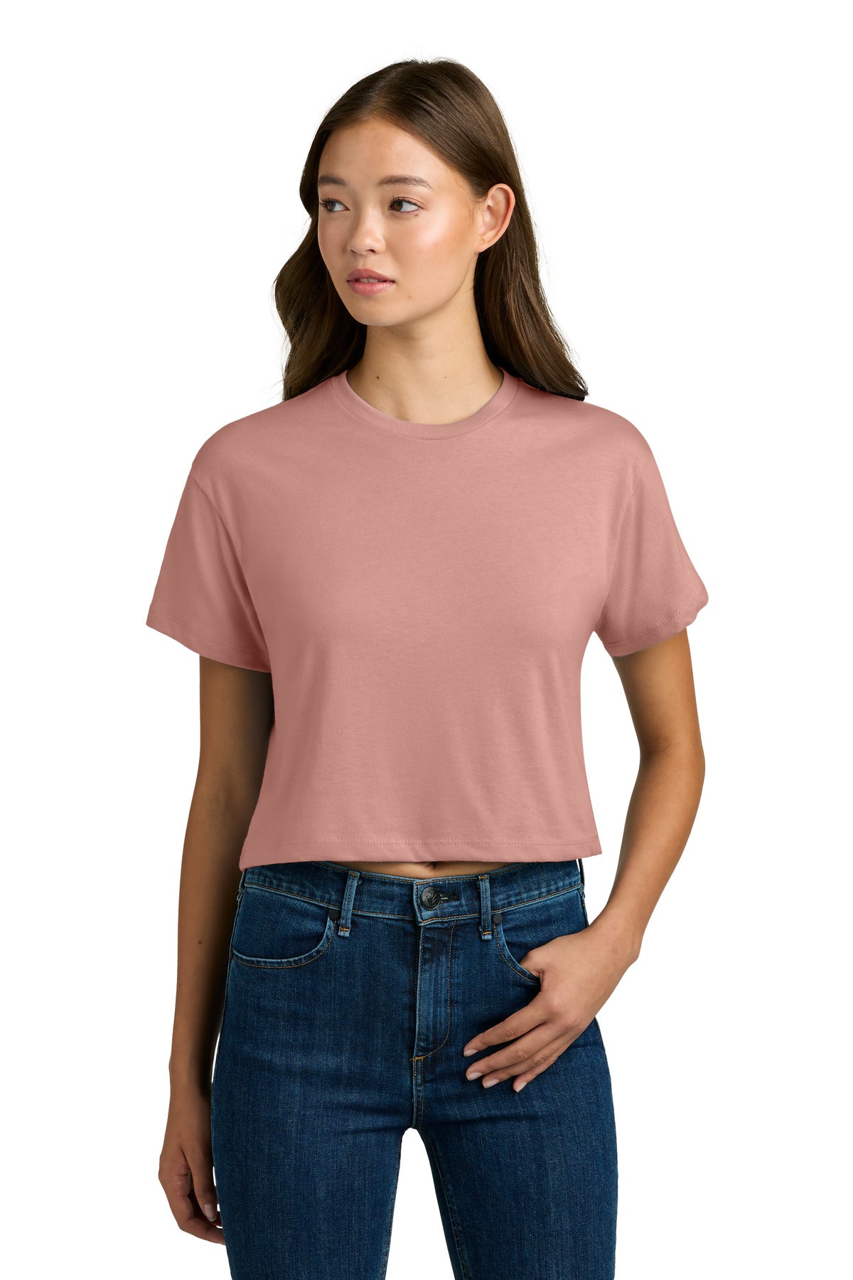 Custom Embroidery or DTF Print - Next Level Apparel ® Women's Ideal Crop Top NL1580