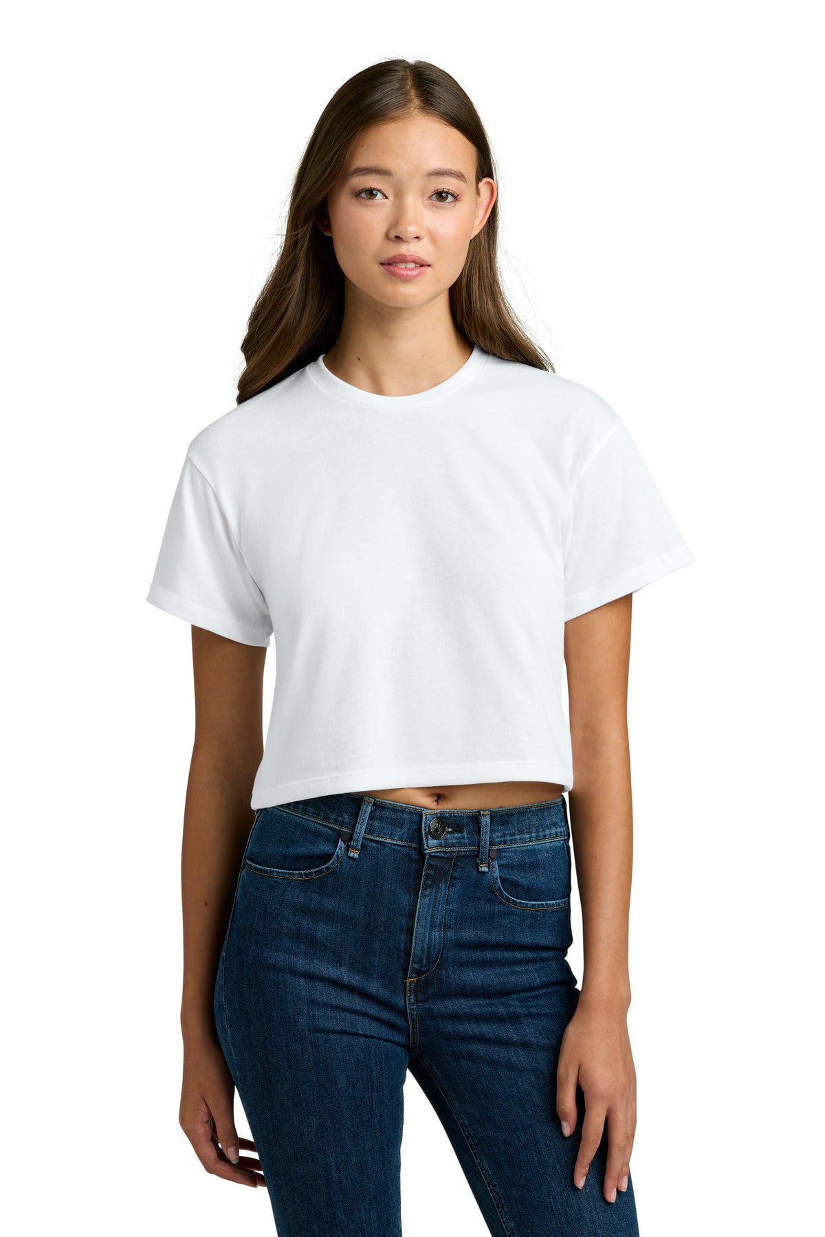 Custom Embroidery or DTF Print - Next Level Apparel ® Women's Ideal Crop Top NL1580