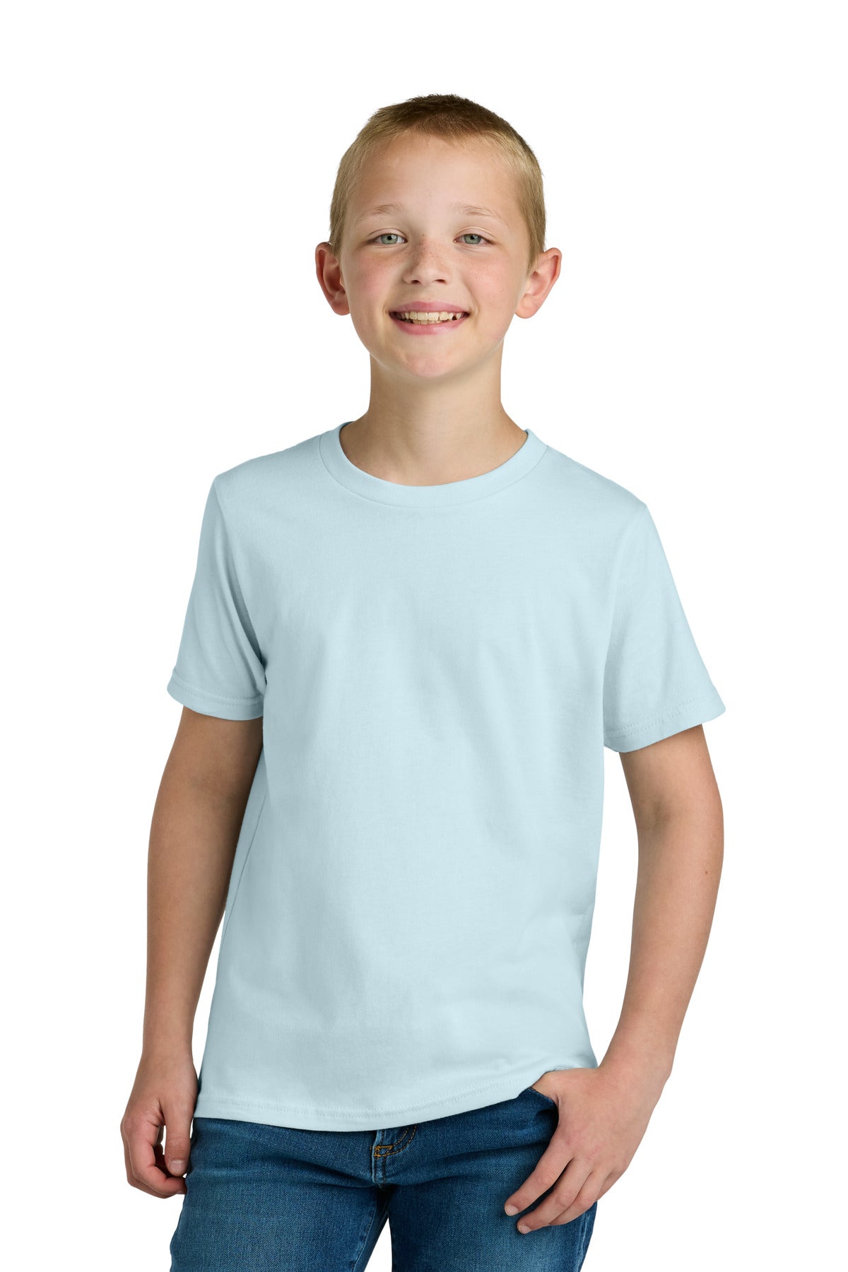 Custom Embroidery or DTF Print - Next Level Apparel ® Youth Cotton Tee NL3310