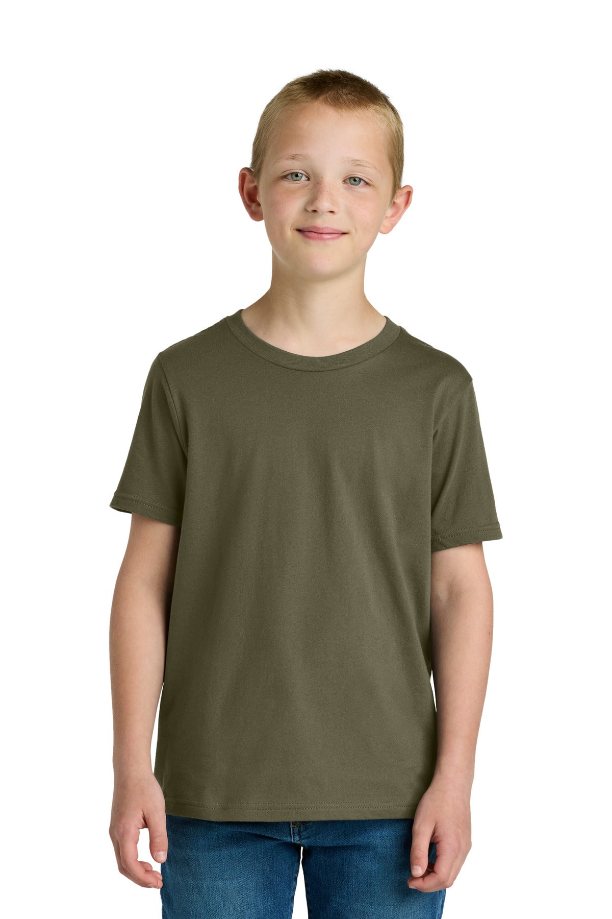 Custom Embroidery or DTF Print - Next Level Apparel ® Youth Cotton Tee NL3310