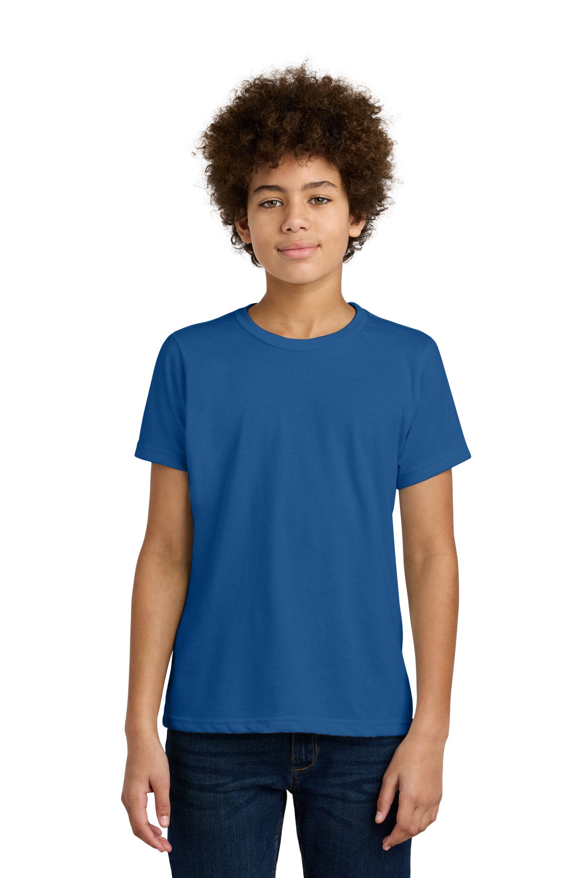 Custom Embroidery or DTF Print - Next Level Apparel ® Youth CVC Tee NL3312
