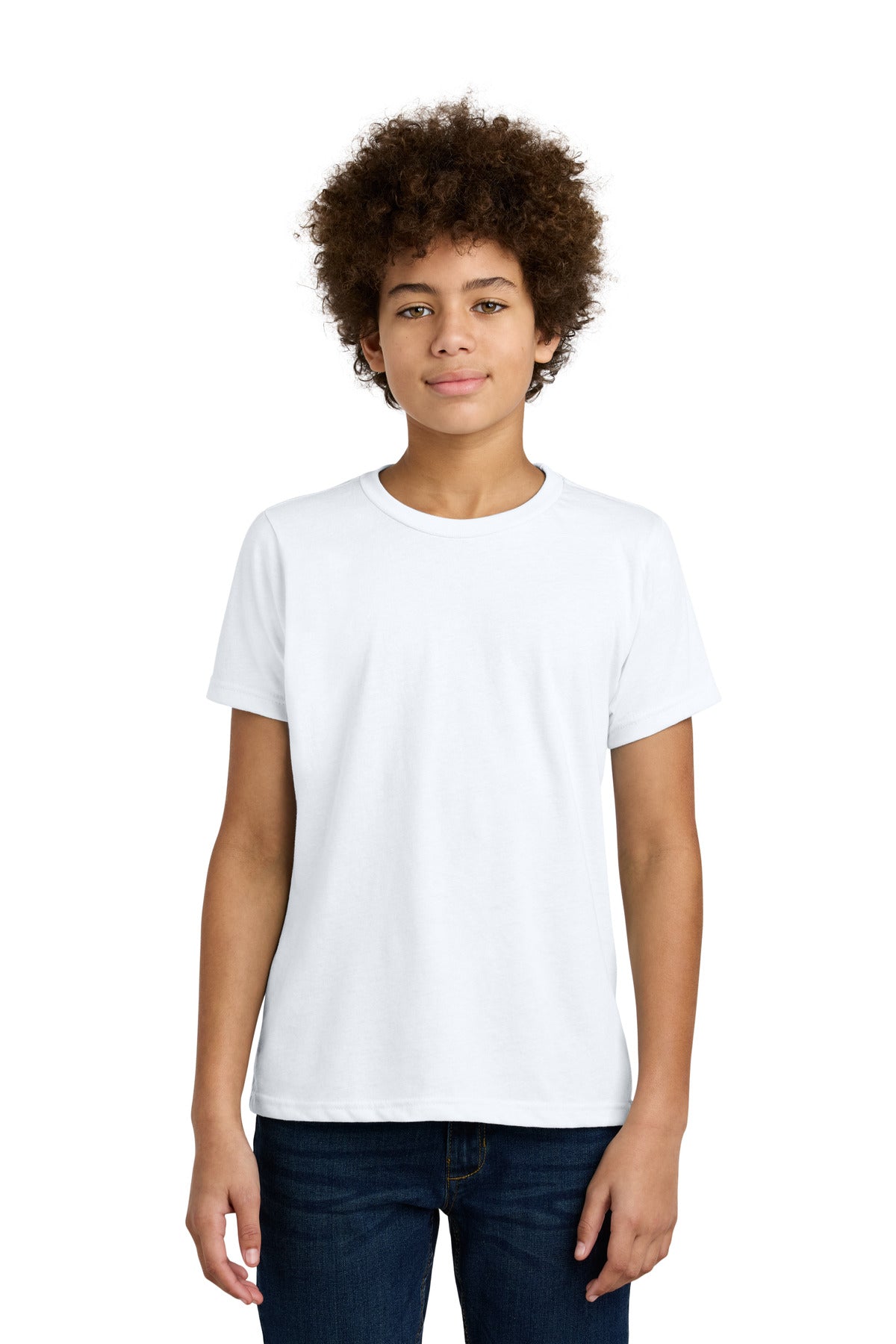 Custom Embroidery or DTF Print - Next Level Apparel ® Youth CVC Tee NL3312