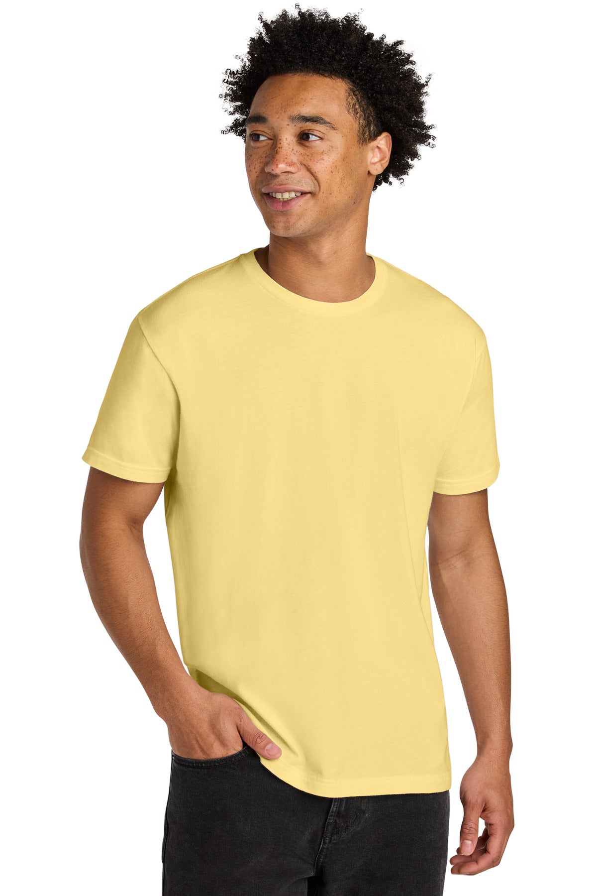 Custom Embroidery or DTF Print - Next Level Apparel ® Soft Wash Cotton Tee NL3600SW