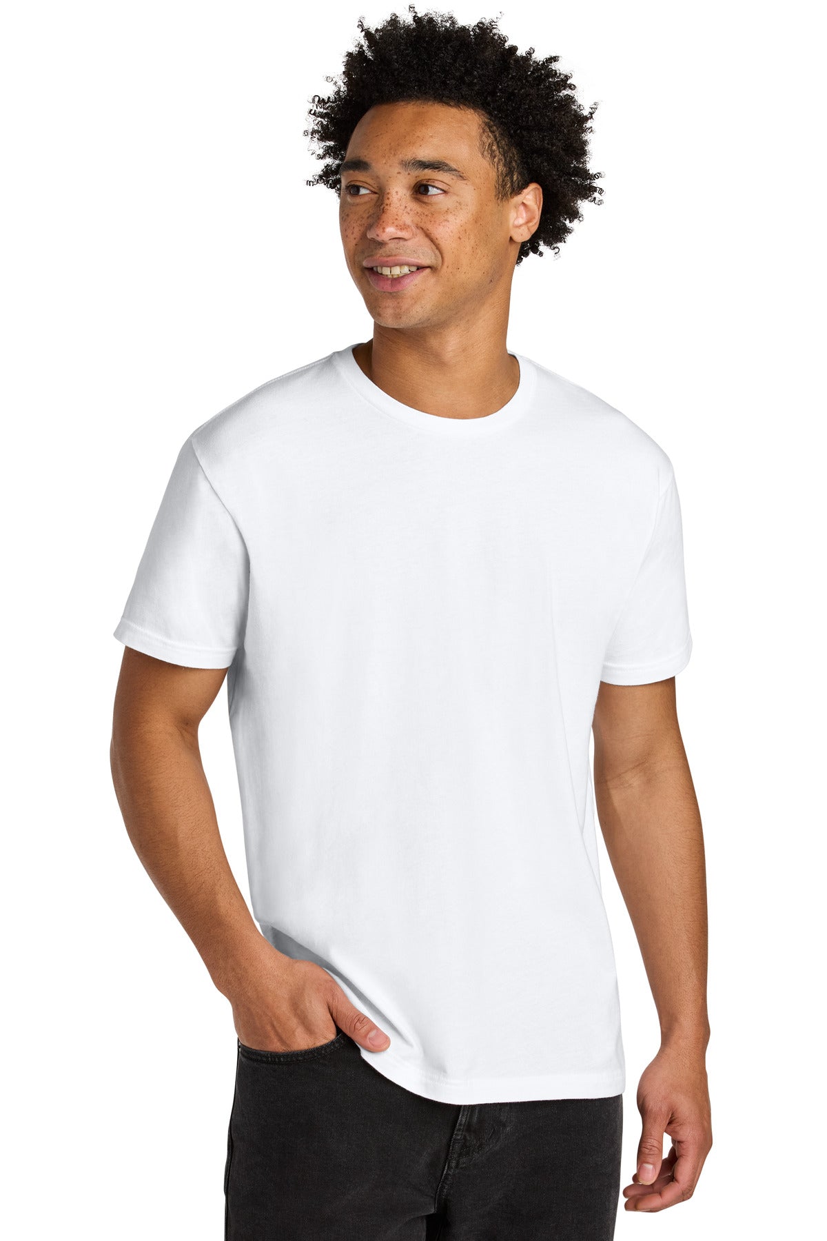 Custom Embroidery or DTF Print - Next Level Apparel ® Soft Wash Cotton Tee NL3600SW