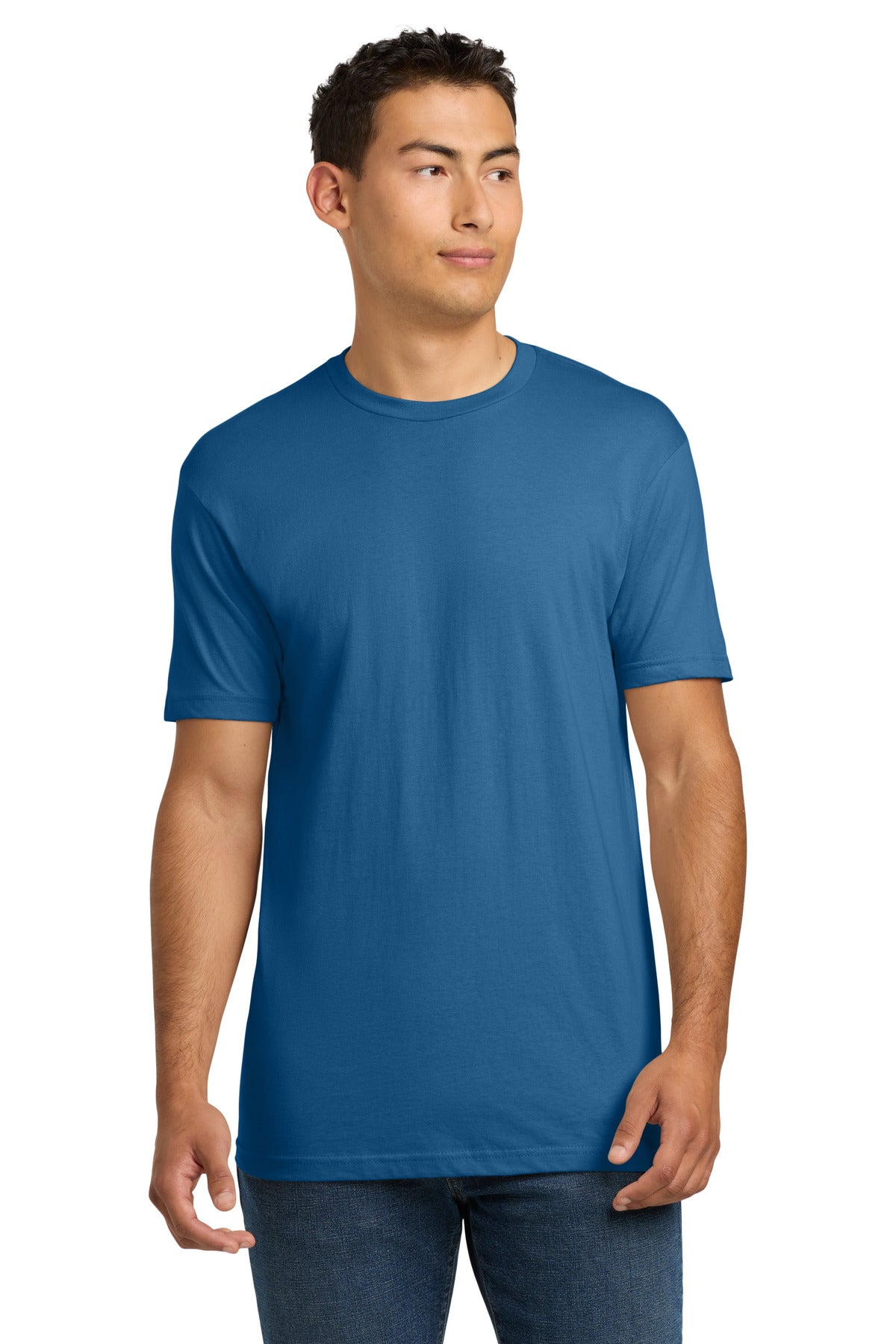 Custom Embroidery or DTF Print - Next Level Apparel ® Adult Cotton Tee. NL3600