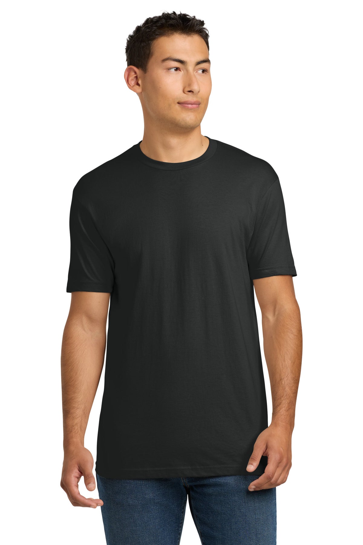 Custom Embroidered or DTF Printed - Next Level Apparel® Adult Cotton Tee. NL3600