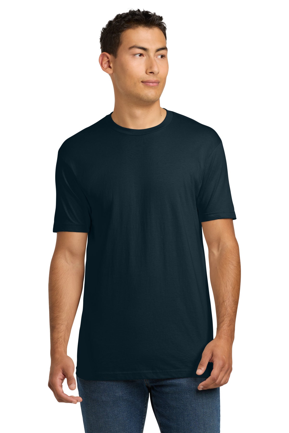 Custom Embroidered or DTF Printed - Next Level Apparel® Adult Cotton Tee. NL3600