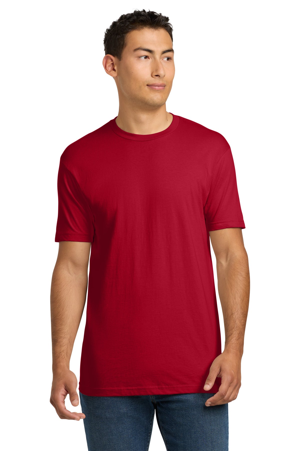 Custom Embroidered or DTF Printed - Next Level Apparel® Adult Cotton Tee. NL3600