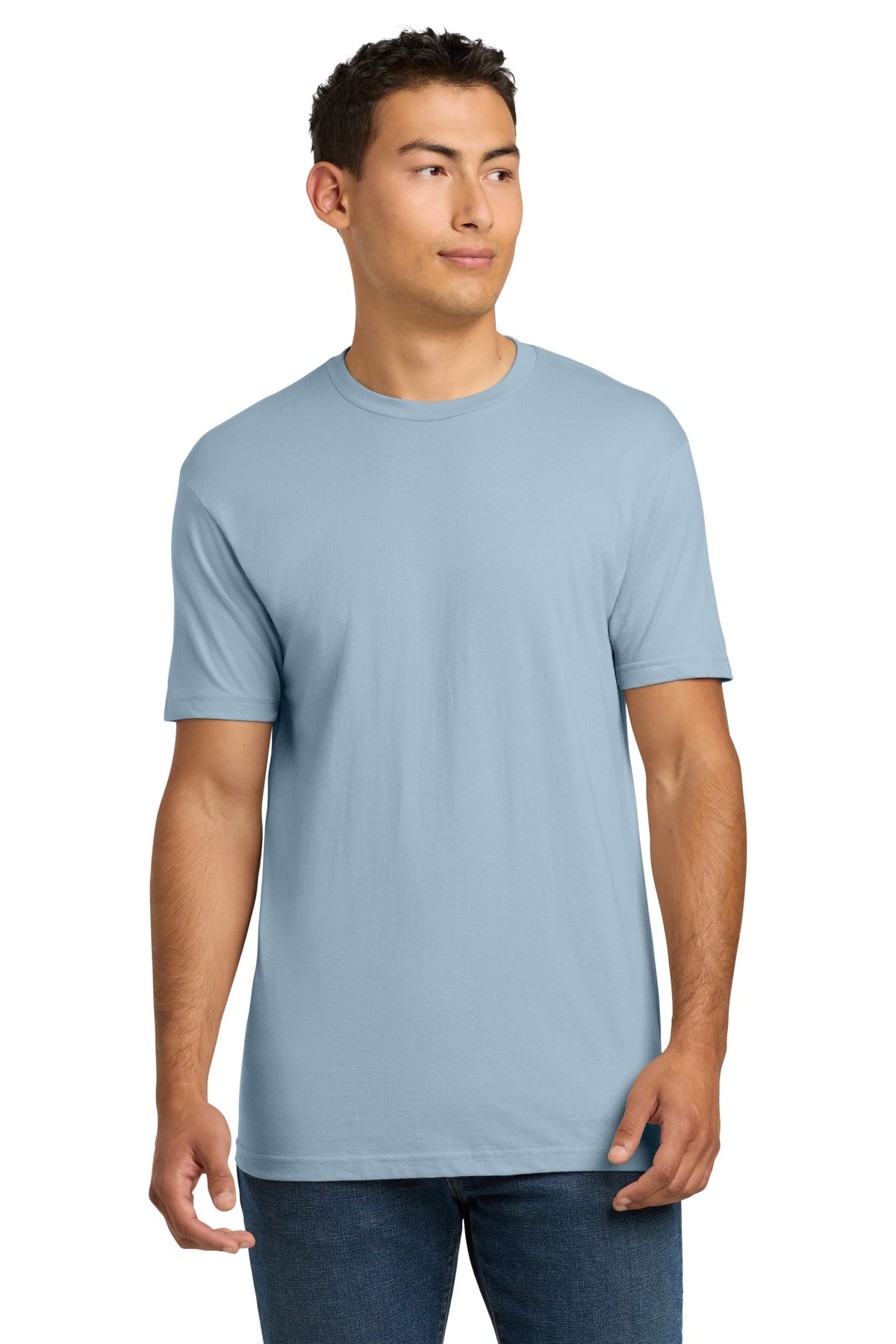Custom Embroidered or DTF Printed - Next Level Apparel® Adult Cotton Tee. NL3600