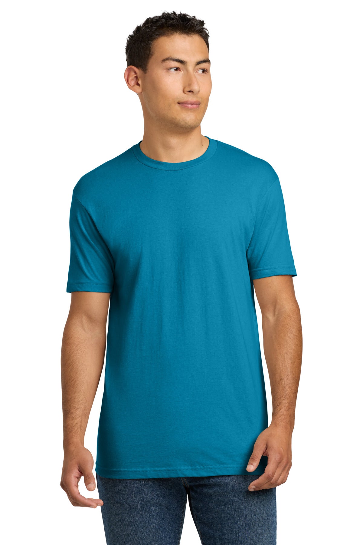 Custom Embroidered or DTF Printed - Next Level Apparel® Adult Cotton Tee. NL3600