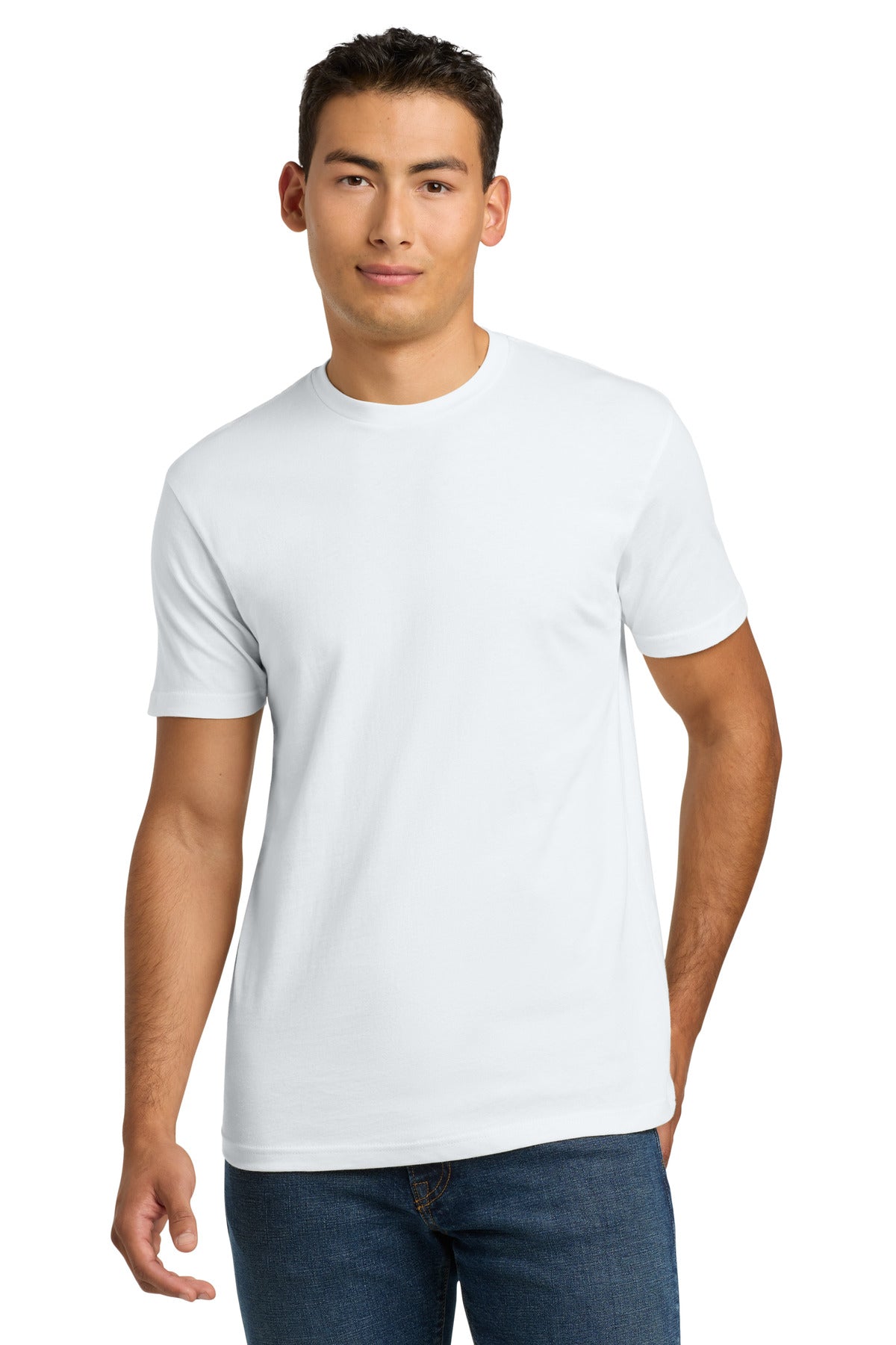 Custom Embroidery or DTF Print - Next Level Apparel ® Adult Cotton Tee. NL3600