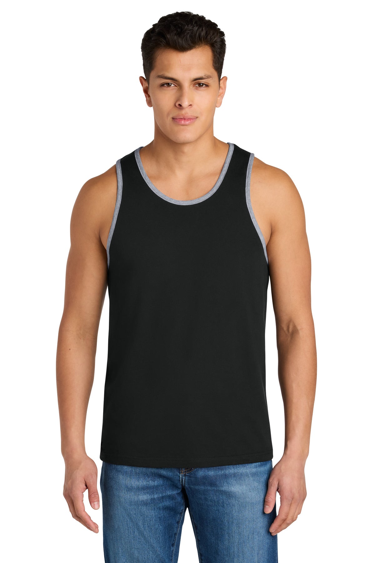 Custom Embroidery or DTF Print - Next Level Apparel ® Cotton Muscle Tank NL3633