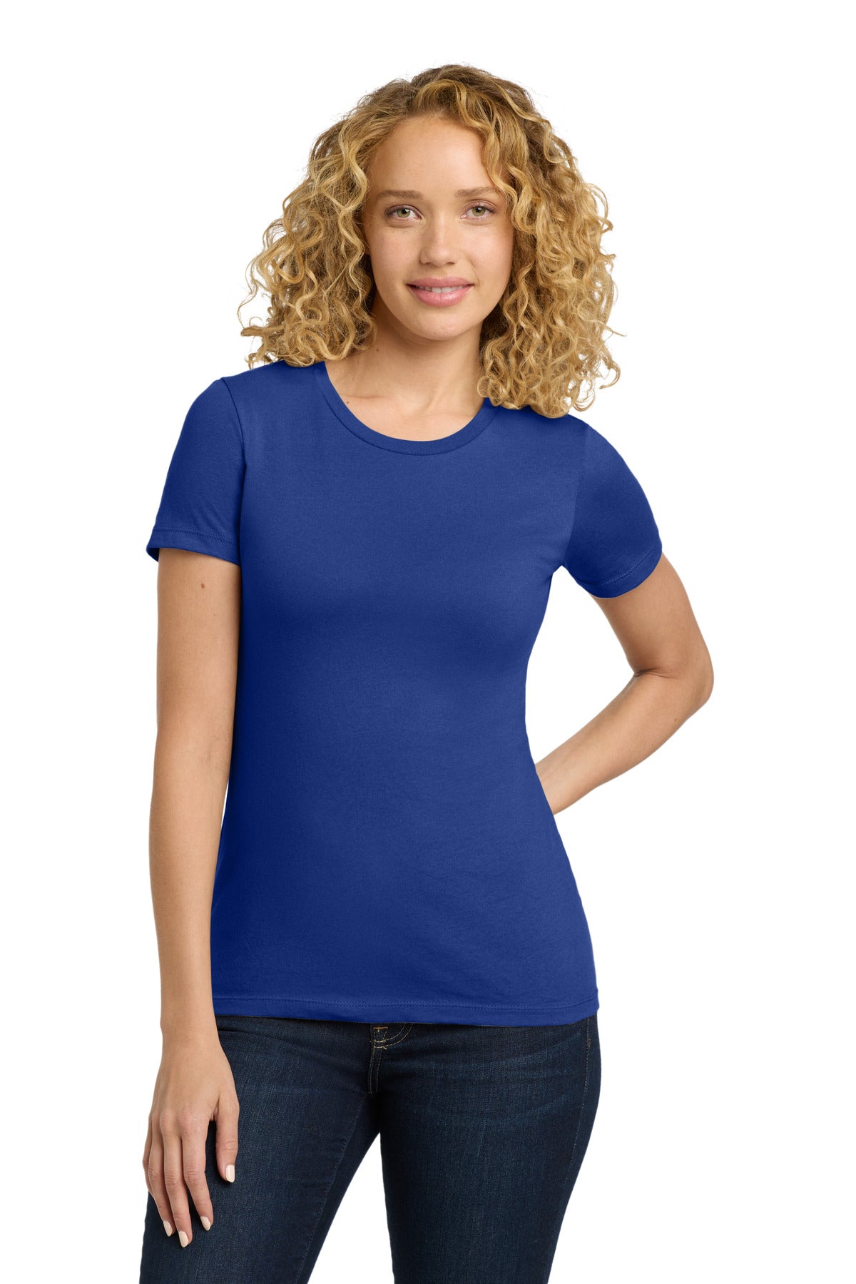 Custom Embroidery or DTF Print - Next Level Apparel ® Women's Cotton Tee. NL3900