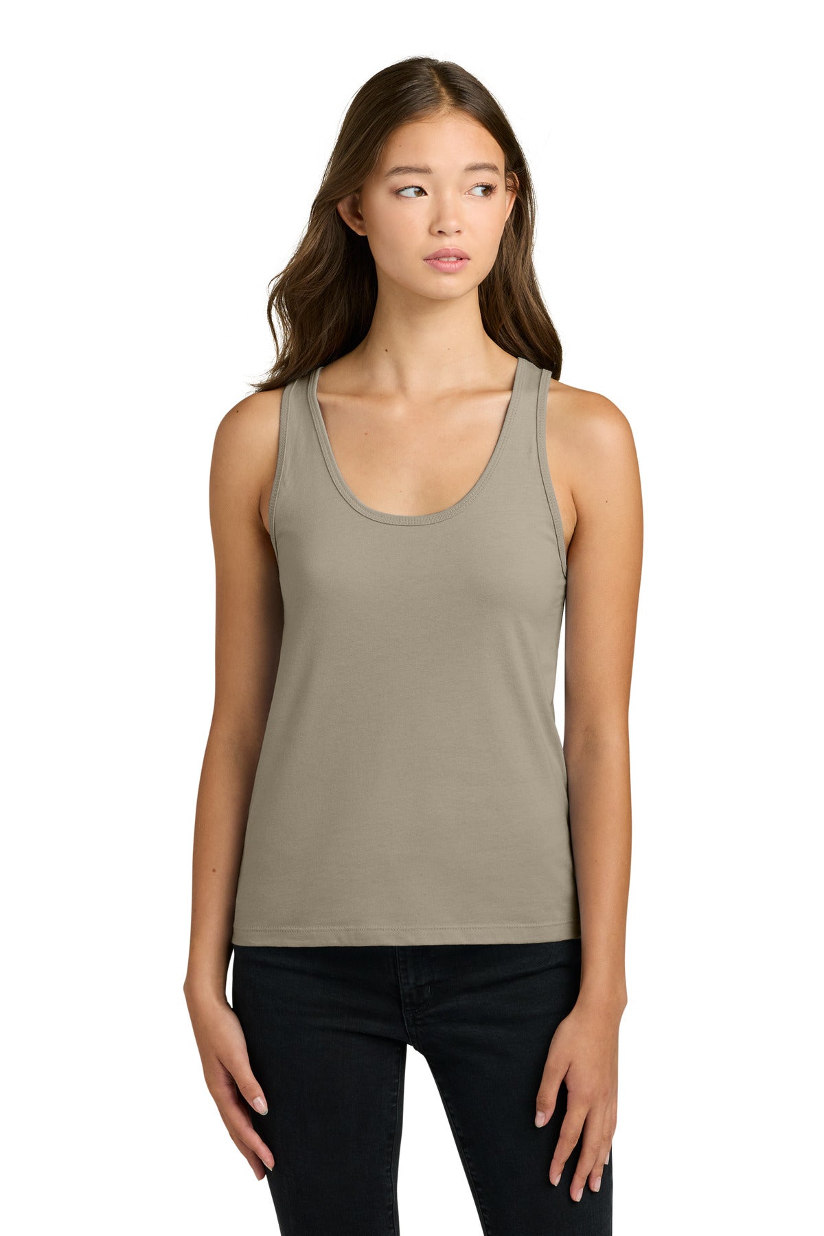 Custom Embroidery or DTF Print - Next Level Apparel ® Women's Cotton Tank NL3933