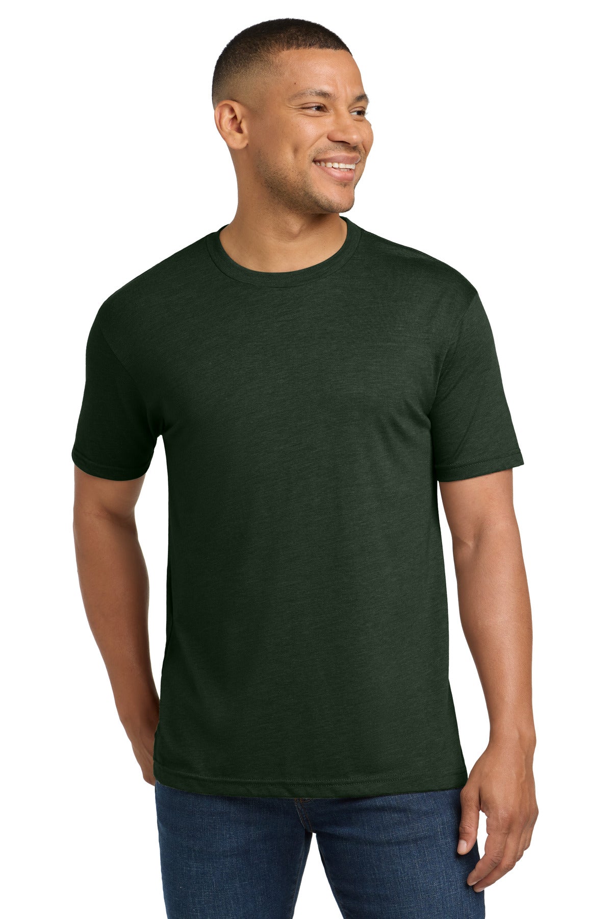 Custom Embroidery or DTF Print - Next Level Apparel ® Adult Tri-Blend Tee. NL6010