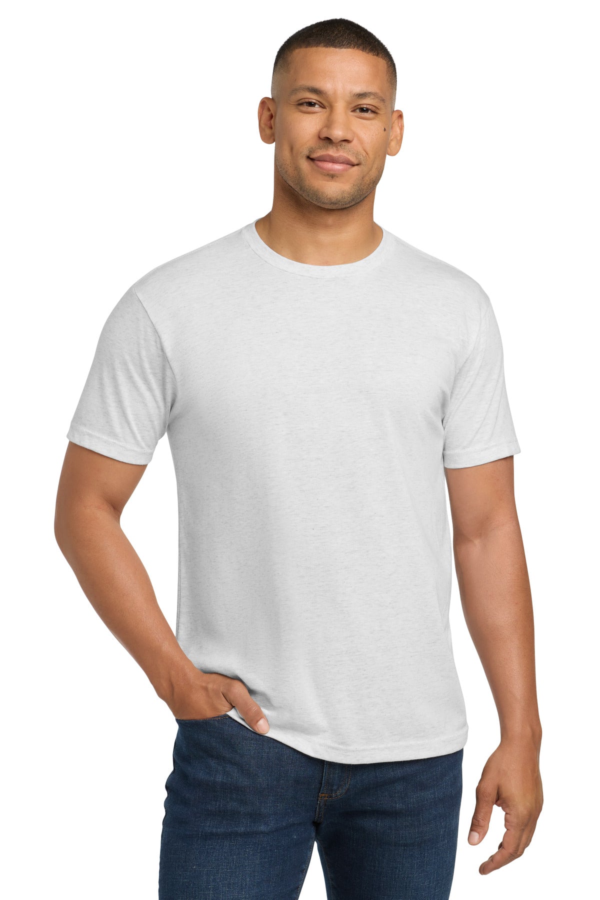 Custom Embroidery or DTF Print - Next Level Apparel ® Adult Tri-Blend Tee. NL6010