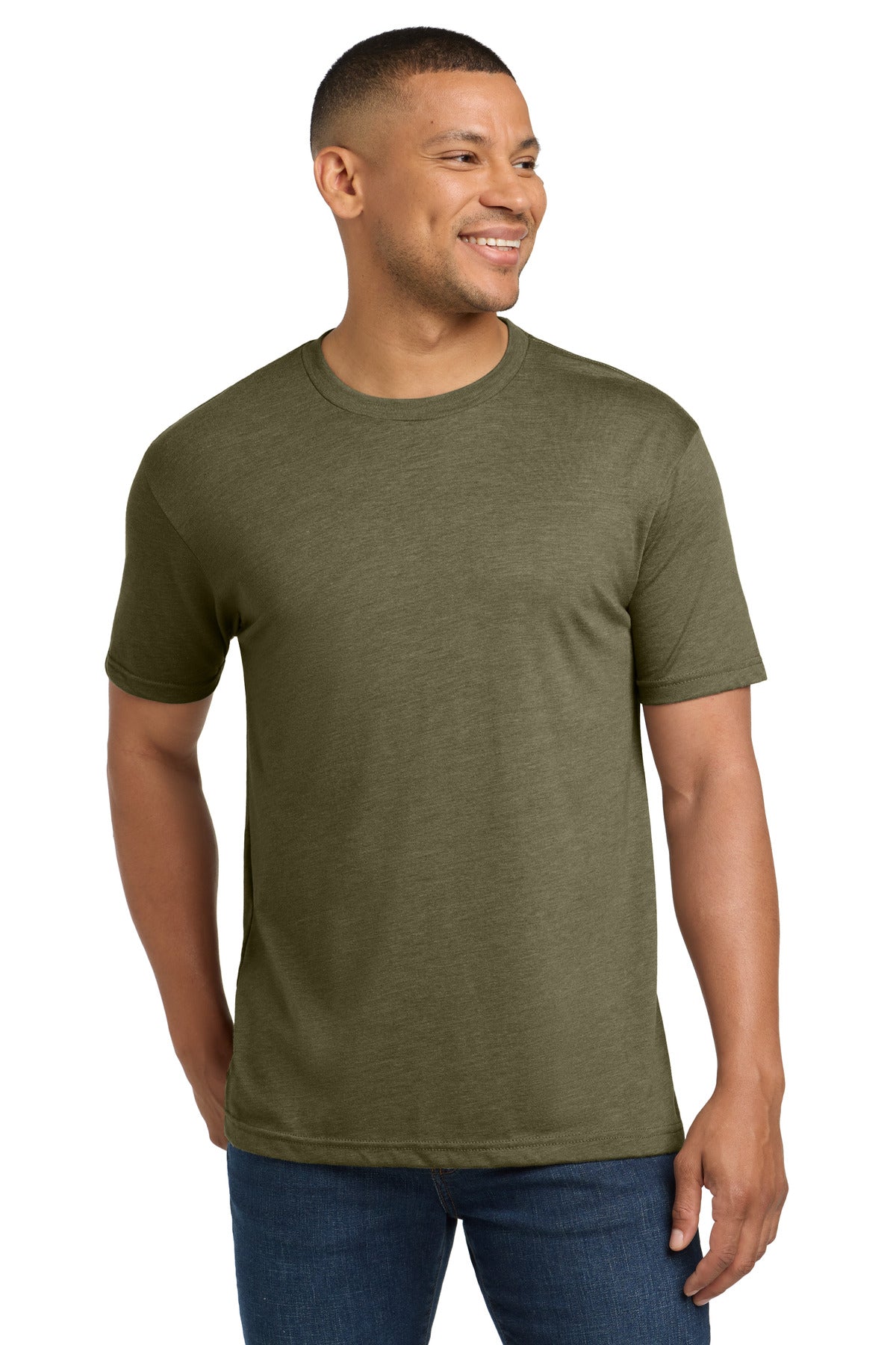 Custom Embroidery or DTF Print - Next Level Apparel ® Adult Tri-Blend Tee. NL6010