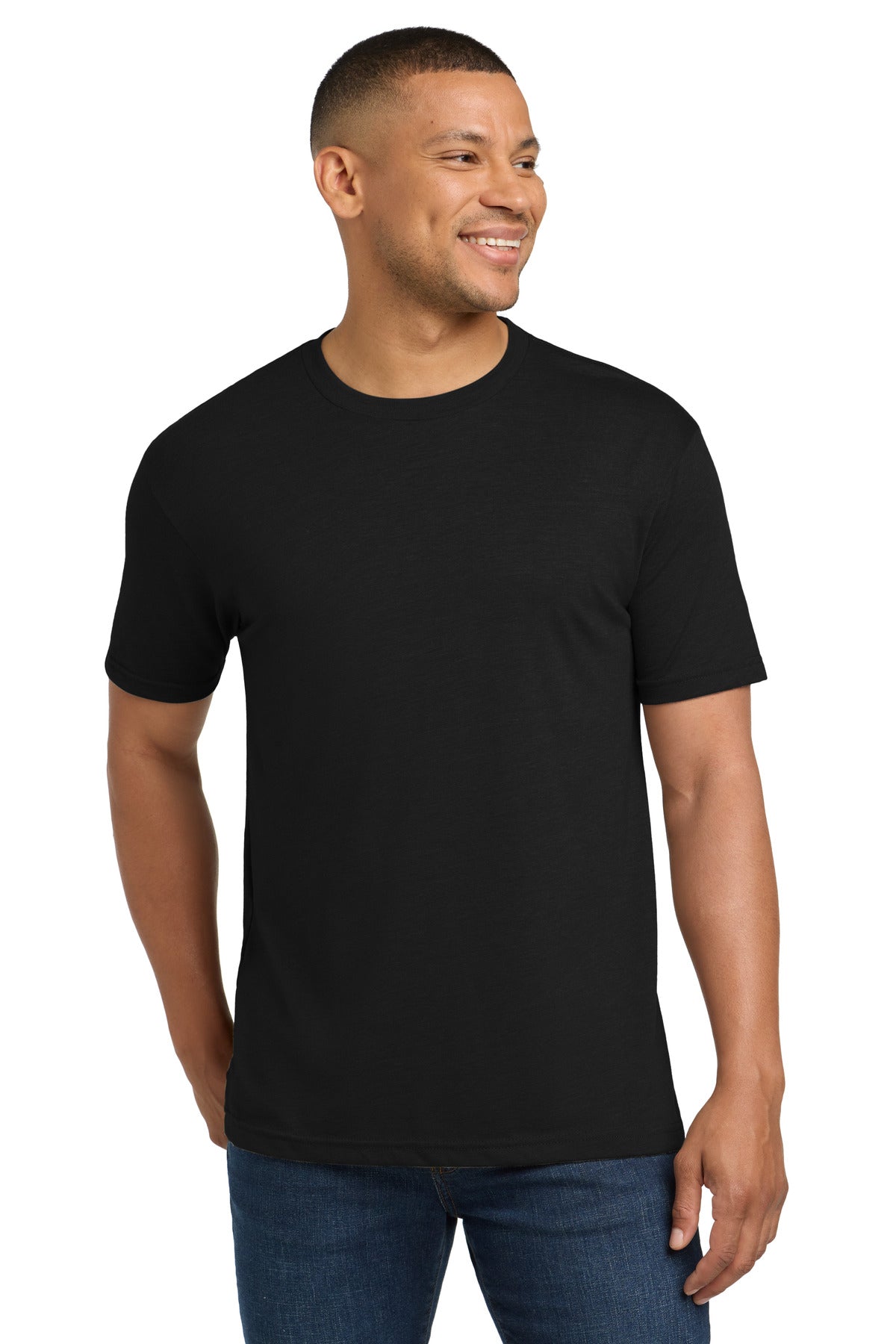 Custom Embroidery or DTF Print - Next Level Apparel ® Adult Tri-Blend Tee. NL6010