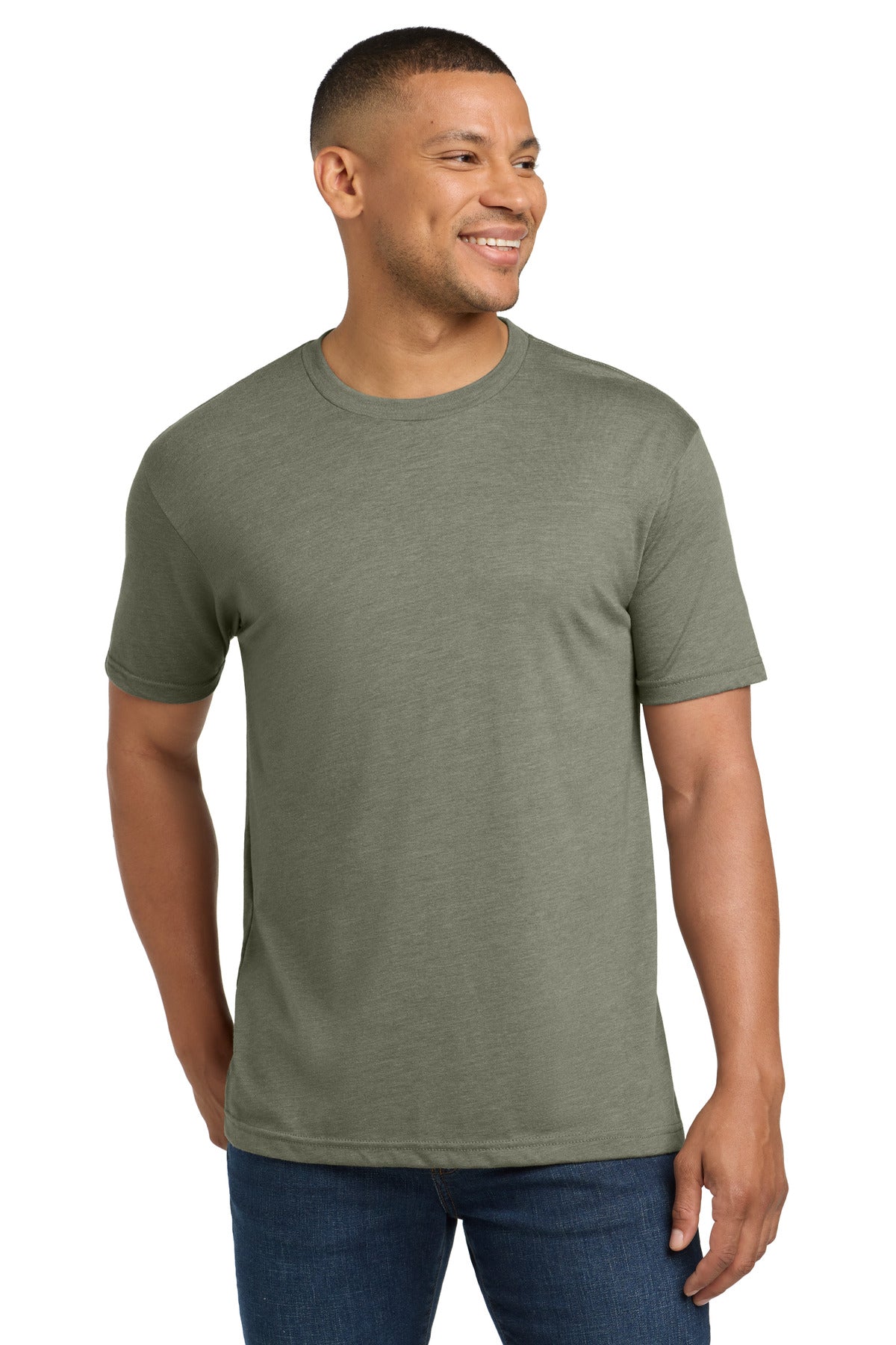 Custom Embroidery or DTF Print - Next Level Apparel ® Adult Tri-Blend Tee. NL6010