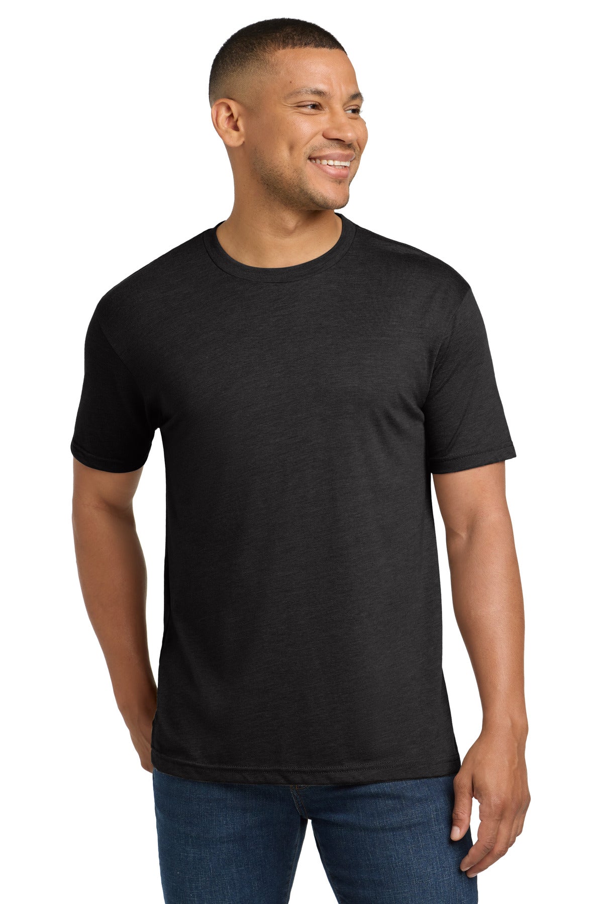 Custom Embroidery or DTF Print - Next Level Apparel ® Adult Tri-Blend Tee. NL6010