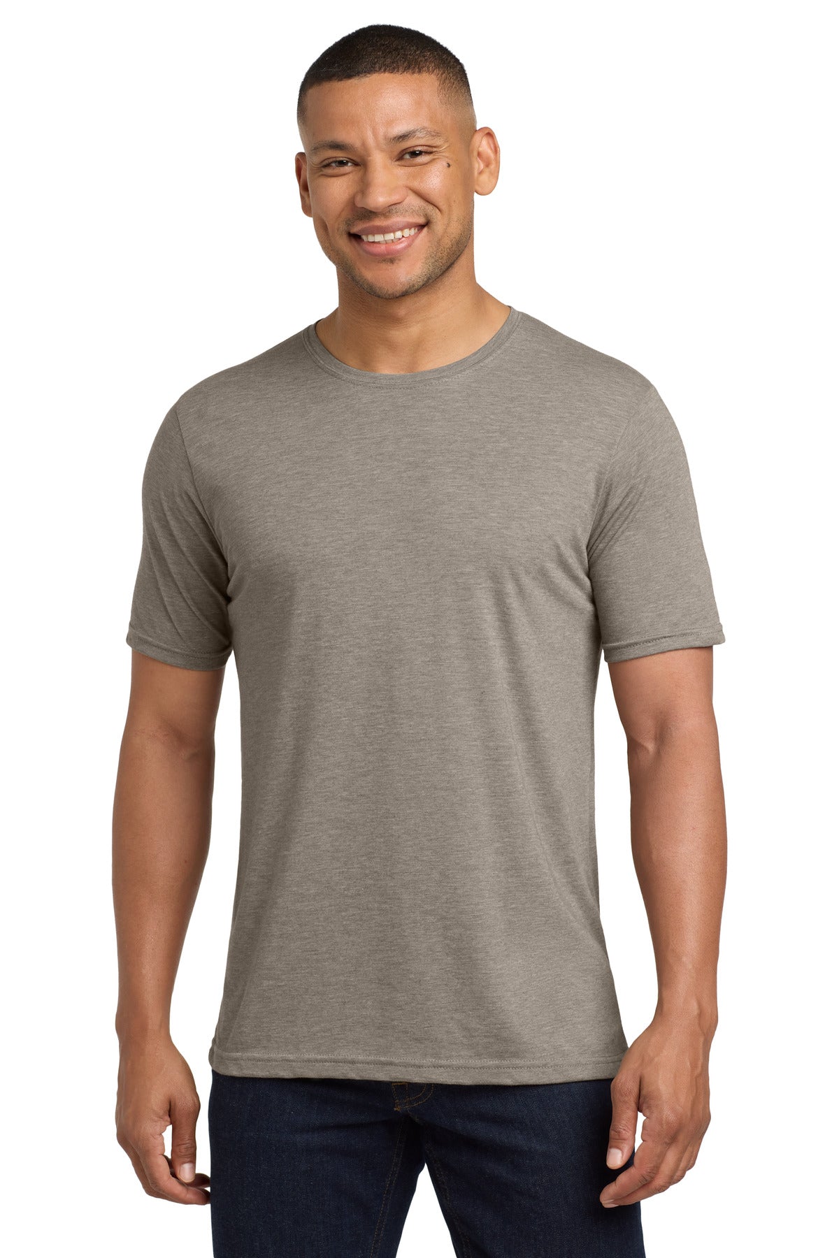 Custom Embroidery or DTF Print - Next Level Apparel ® Adult Poly/Cotton Tee. NL6200