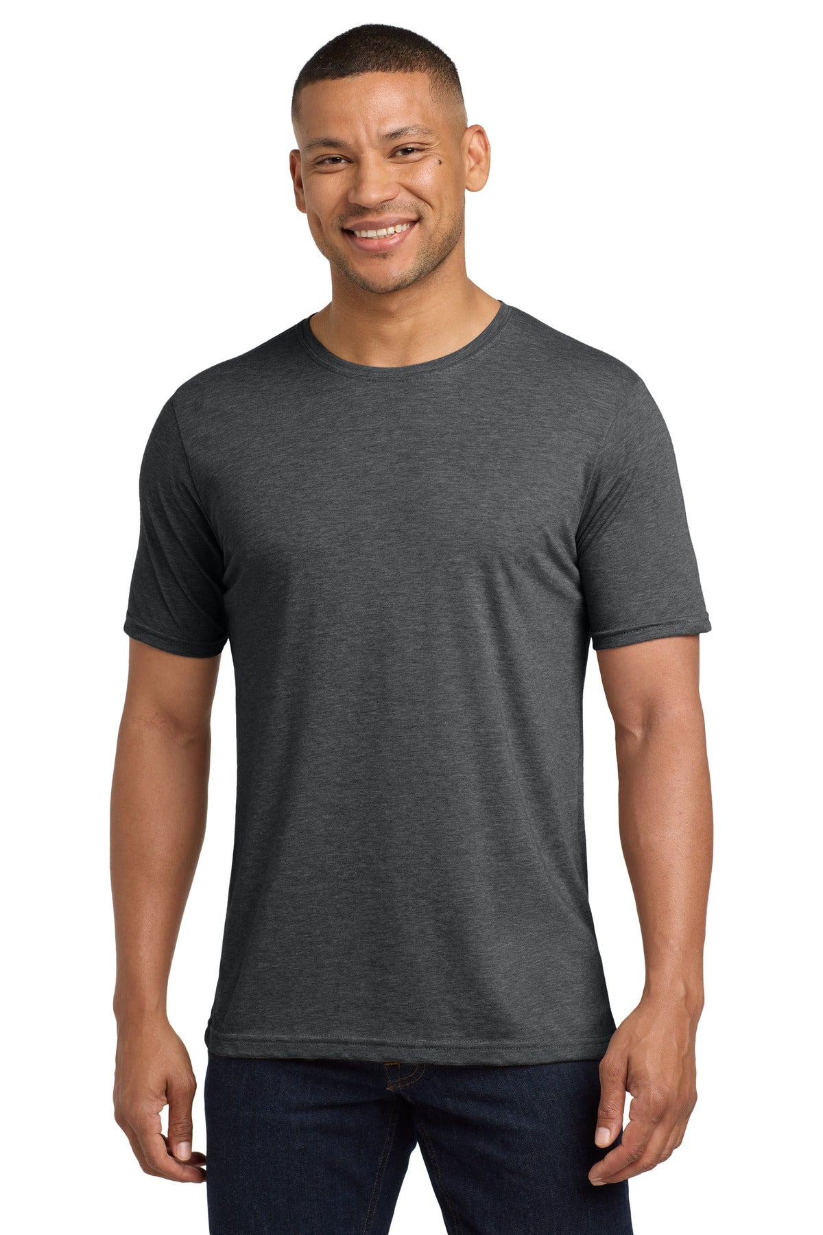 Custom Embroidery or DTF Print - Next Level Apparel ® Adult Poly/Cotton Tee. NL6200