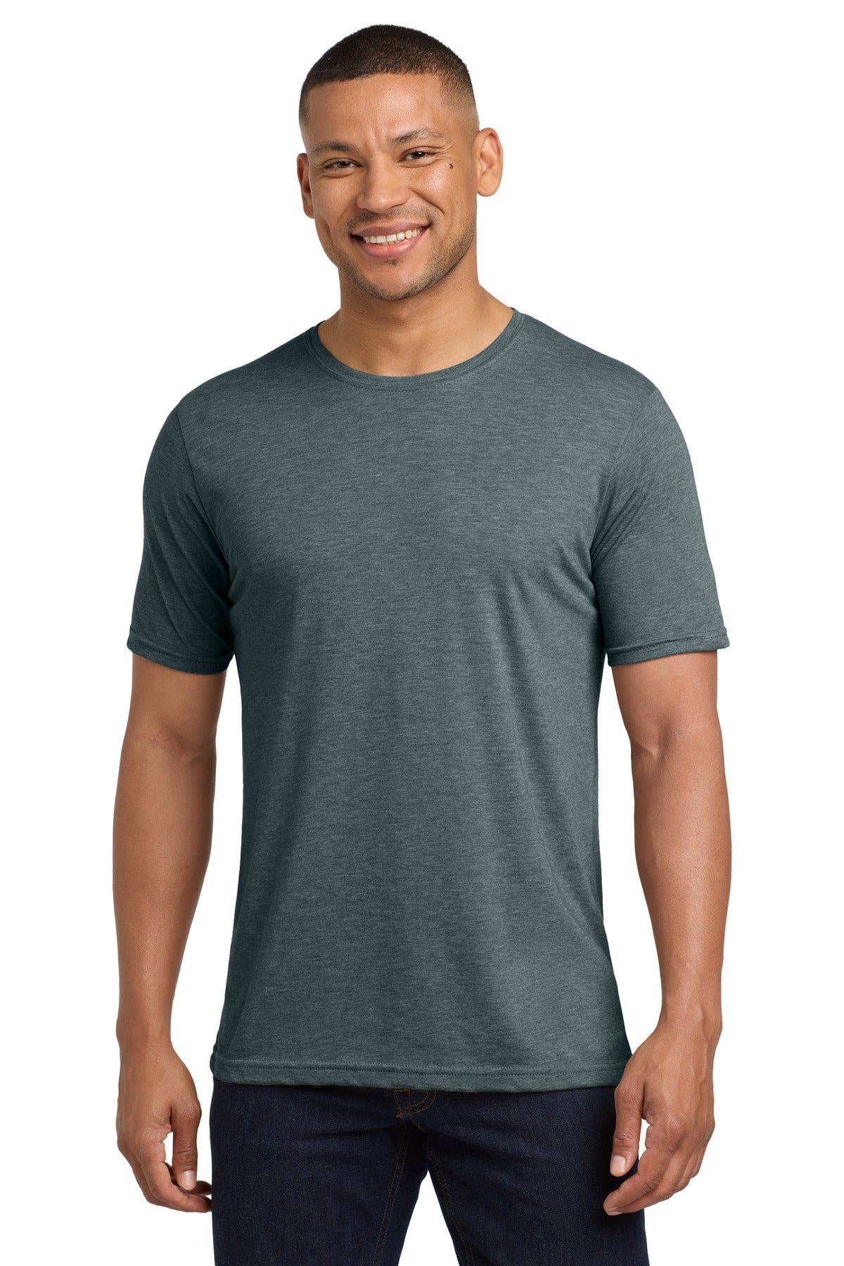 Custom Embroidery or DTF Print - Next Level Apparel ® Adult Poly/Cotton Tee. NL6200