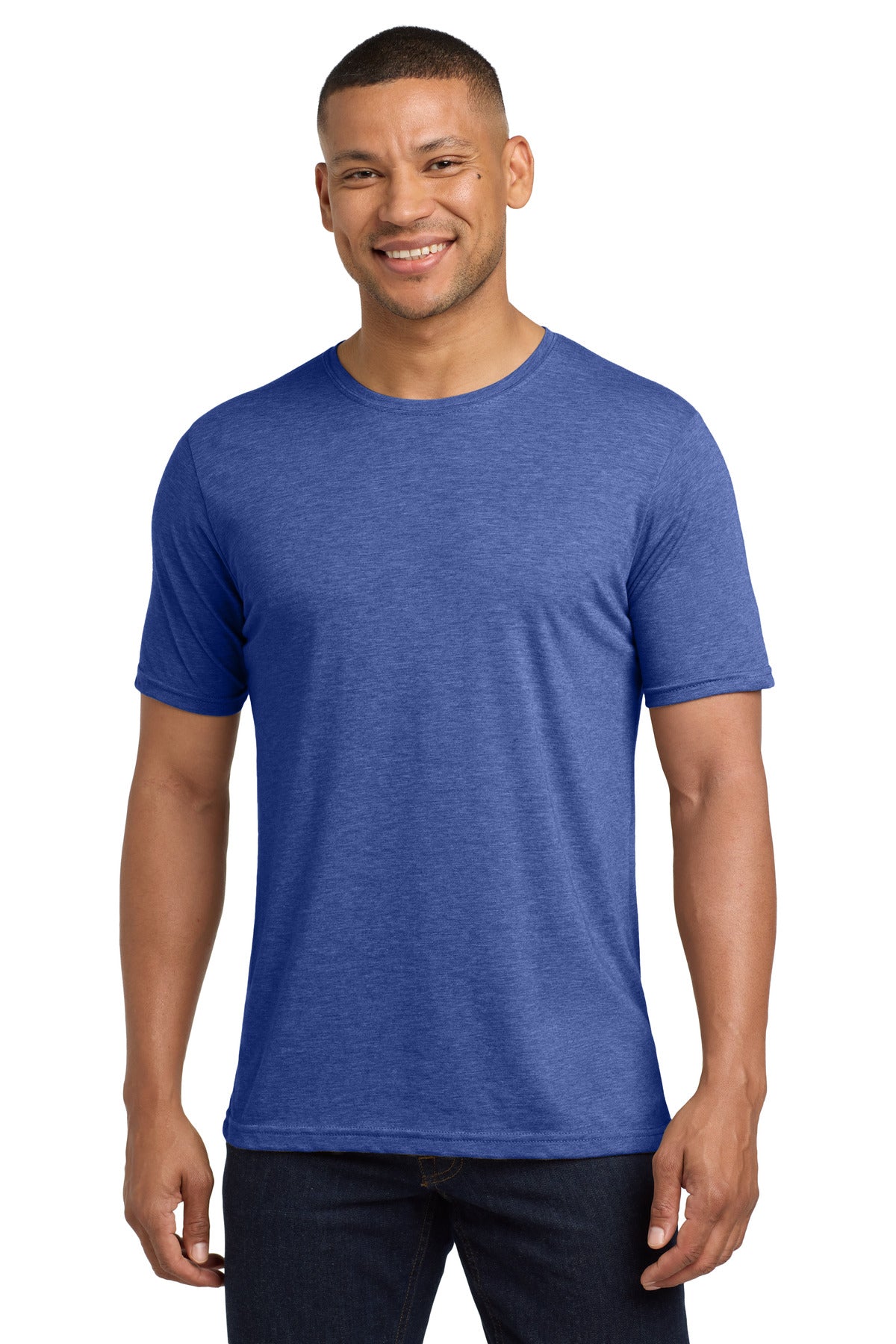 Custom Embroidery or DTF Print - Next Level Apparel ® Adult Poly/Cotton Tee. NL6200