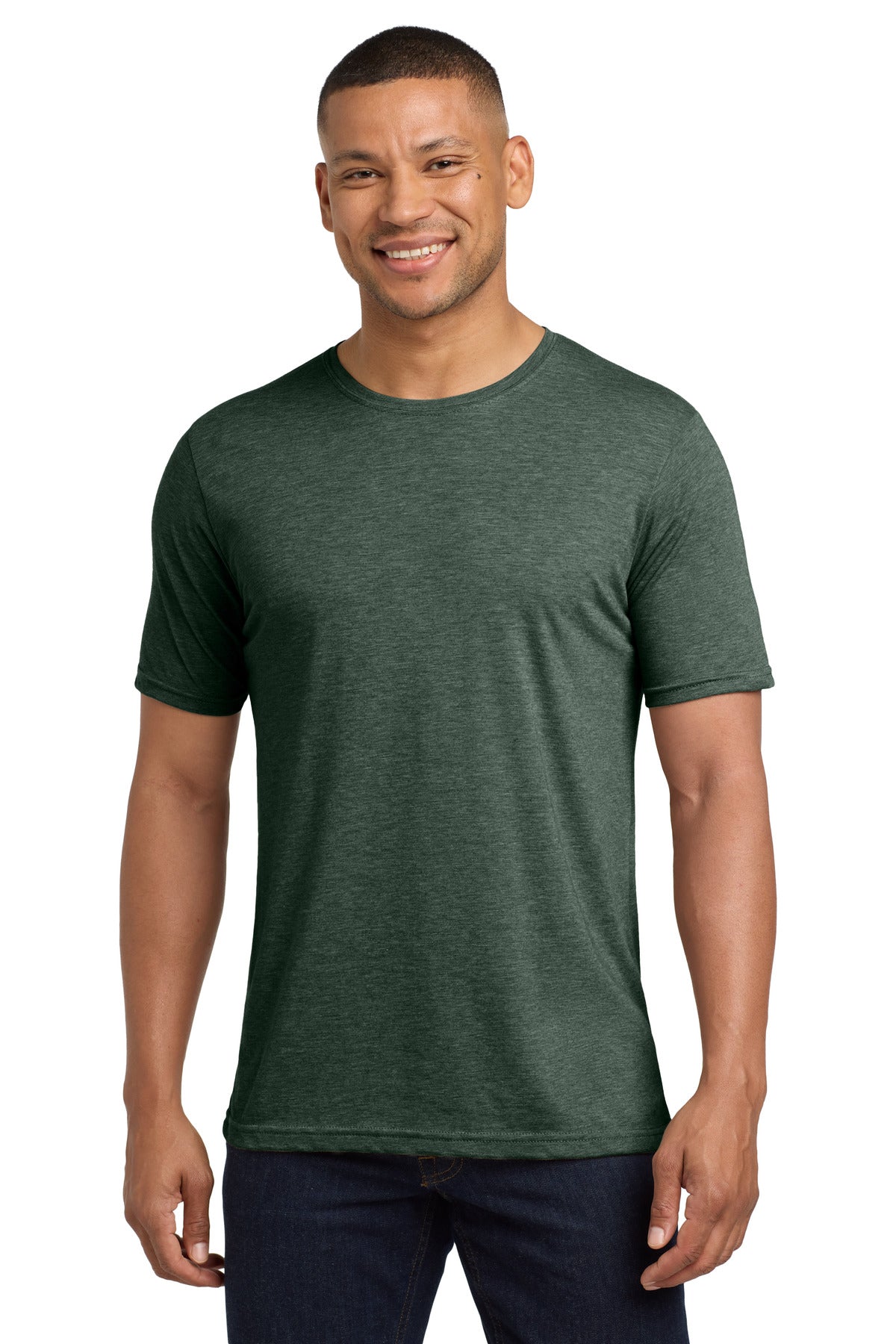 Custom Embroidery or DTF Print - Next Level Apparel ® Adult Poly/Cotton Tee. NL6200