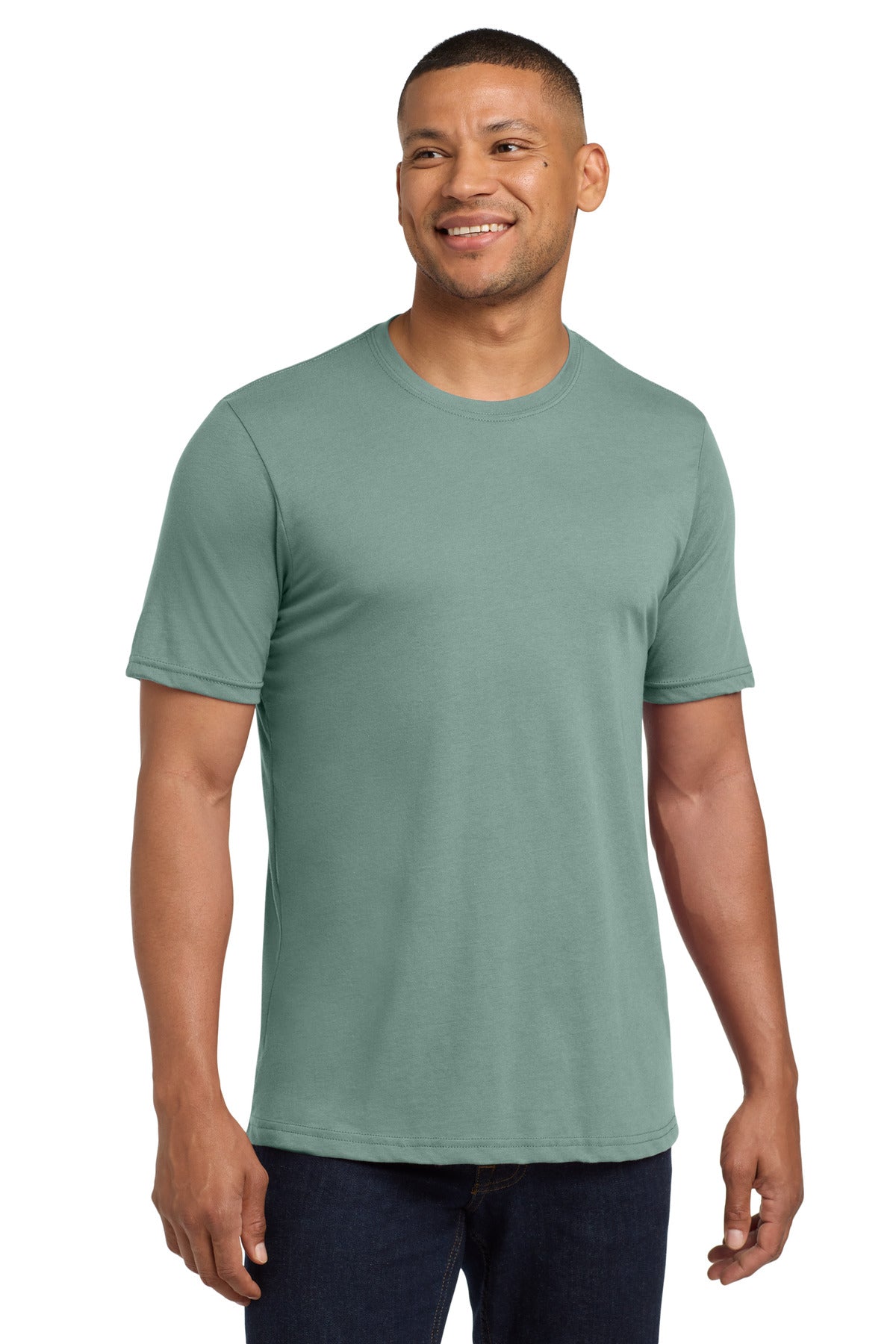 Custom Embroidery or DTF Print - Next Level Apparel ® Adult Poly/Cotton Tee. NL6200