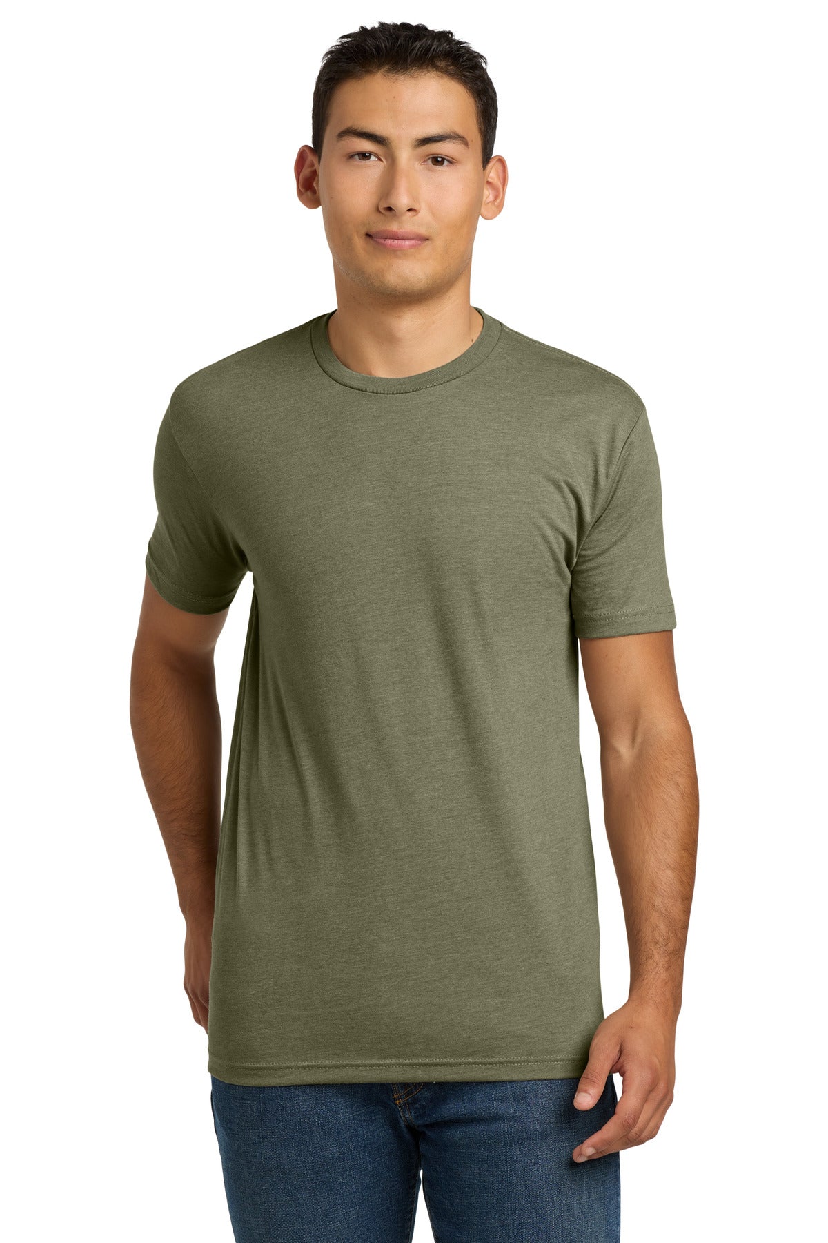 Custom Embroidery or DTF Print - Next Level Apparel ® Adult CVC Tee. NL6210