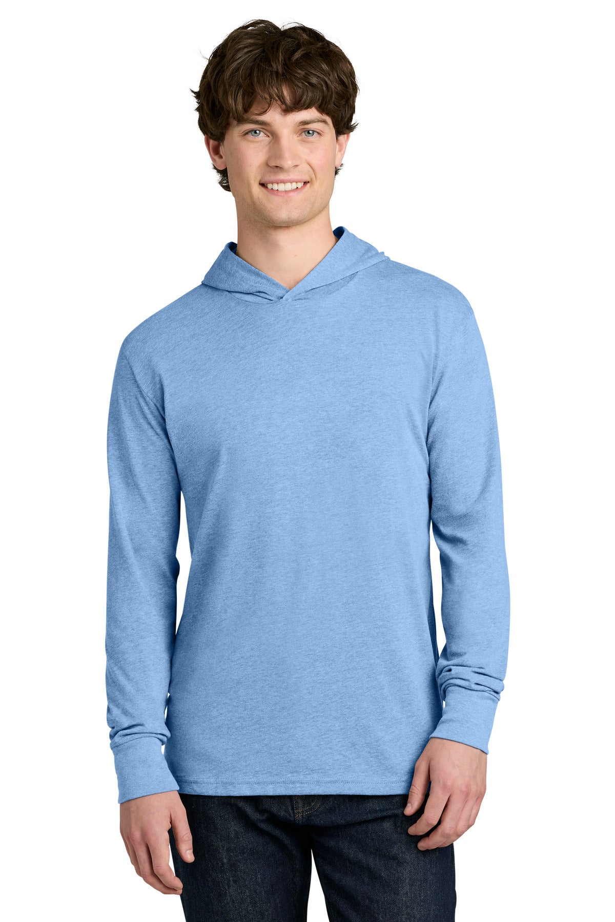 Custom Embroidery or DTF Print - Next Level Apparel ® CVC Long Sleeve Hoodie NL6221