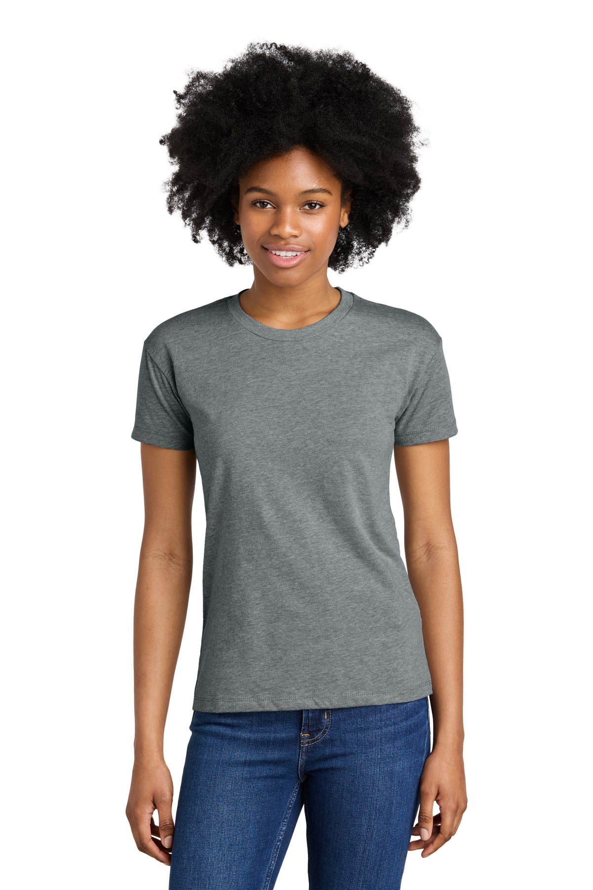 Custom Embroidery or DTF Print - Next Level Apparel ® Women's CVC Relaxed Tee NL6600