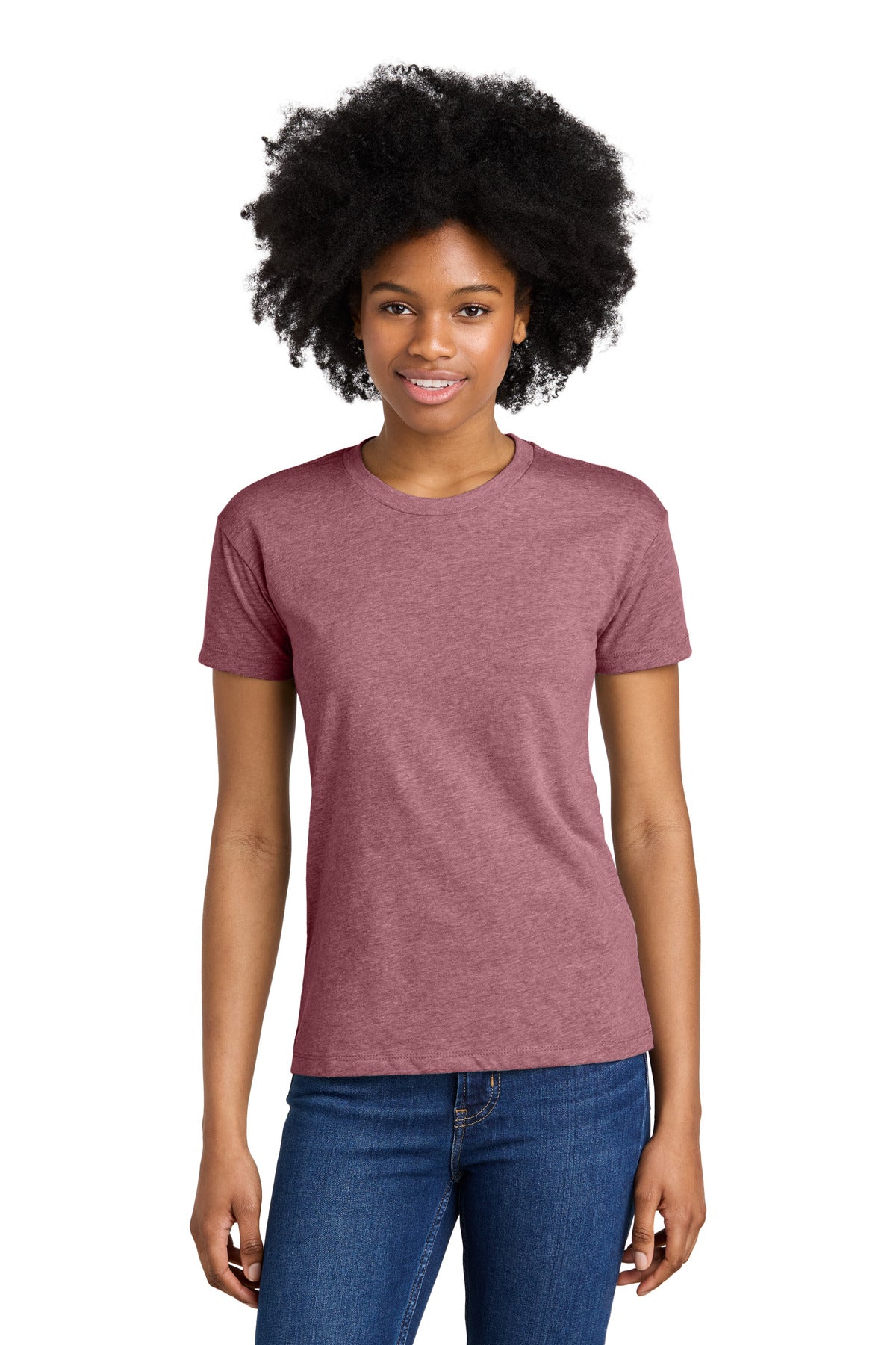 Custom Embroidery or DTF Print - Next Level Apparel ® Women's CVC Relaxed Tee NL6600