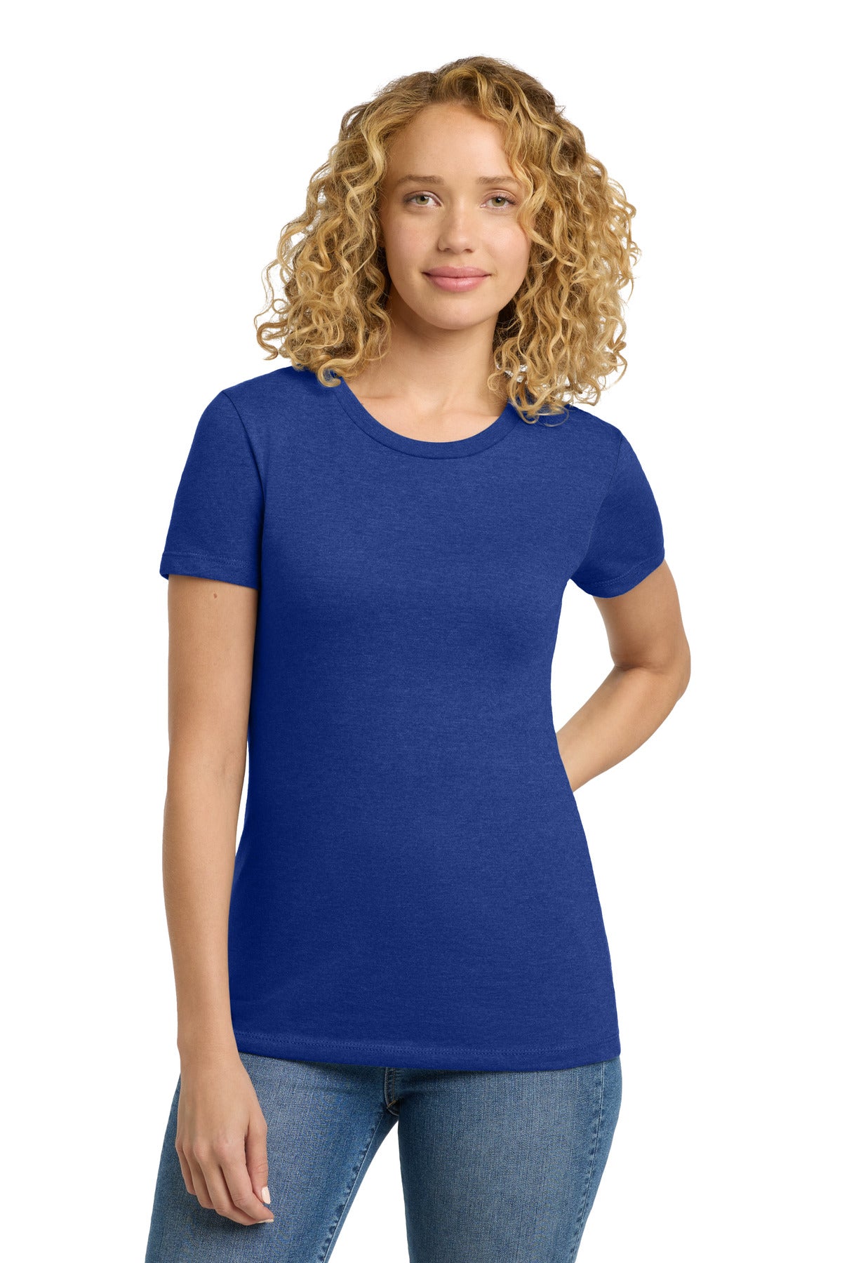 Custom Embroidery or DTF Print - Next Level Apparel ® Women's CVC Tee. NL6610
