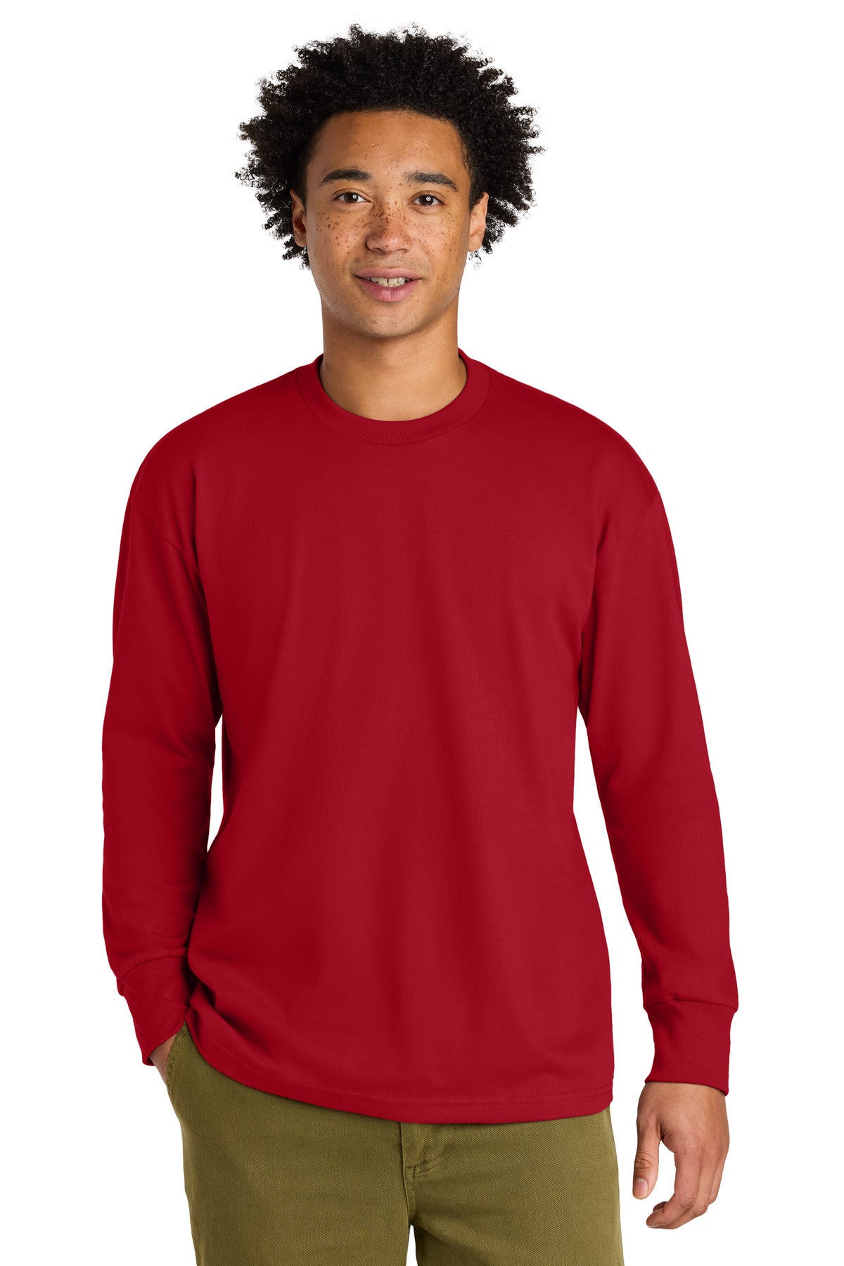 Custom Embroidery or DTF Print - Next Level Apparel ® Heavyweight Long Sleeve Tee NL7211