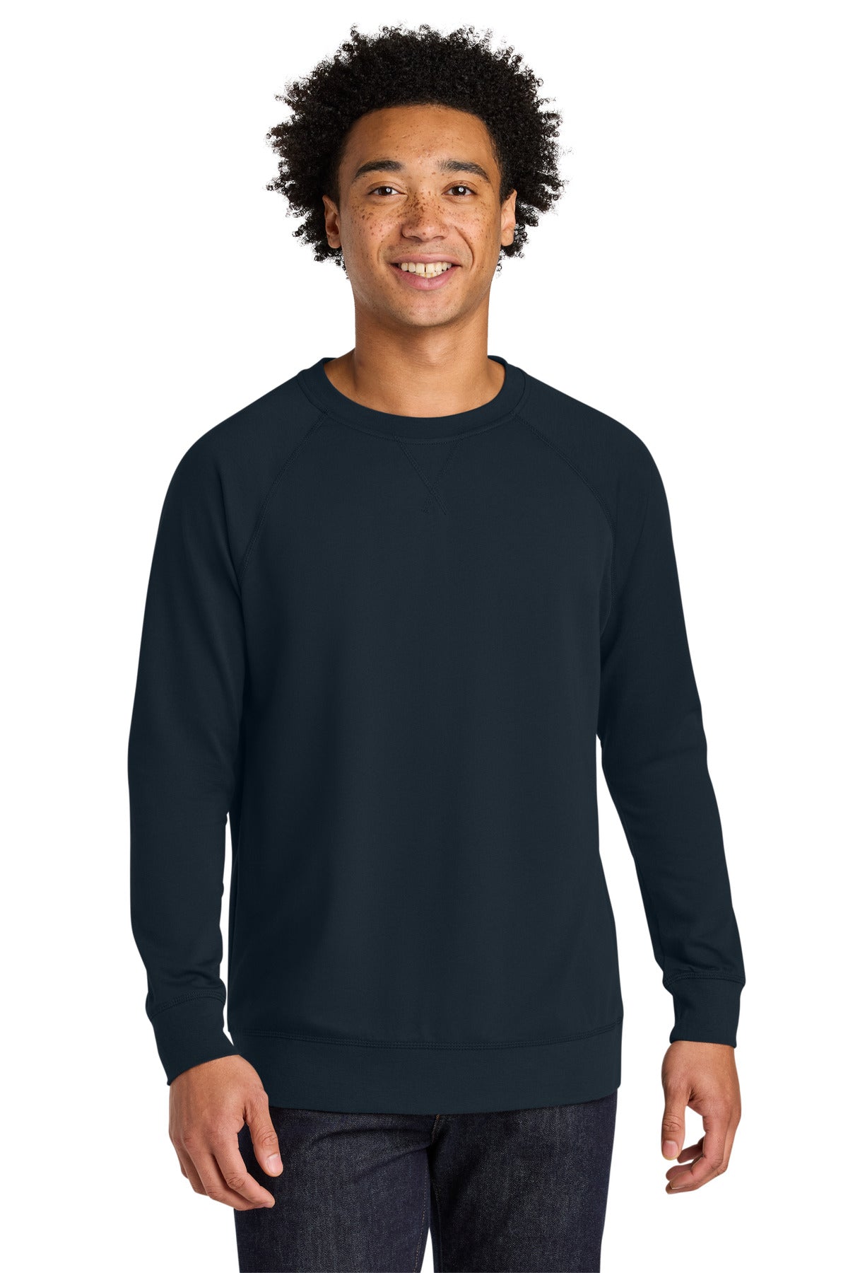 Custom Embroidery or DTF Print - Next Level Apparel ® Laguna Raglan Sweatshirt NL9000