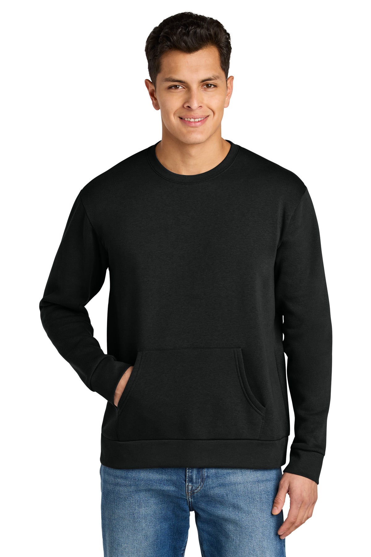Custom Embroidery or DTF Print - Next Level Apparel ® Santa Barbara Pocket Sweatshirt NL9001