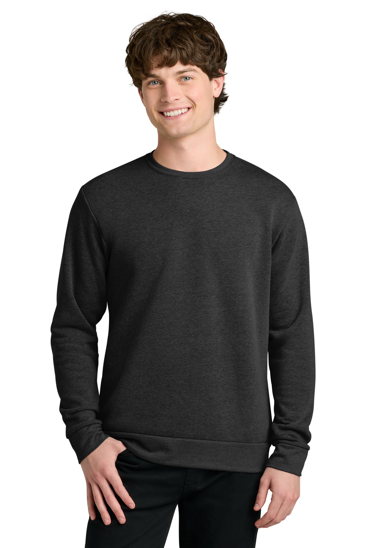 Custom Embroidery or DTF Print - Next Level Apparel ® Adult Malibu Crewneck Sweatshirt NL9002