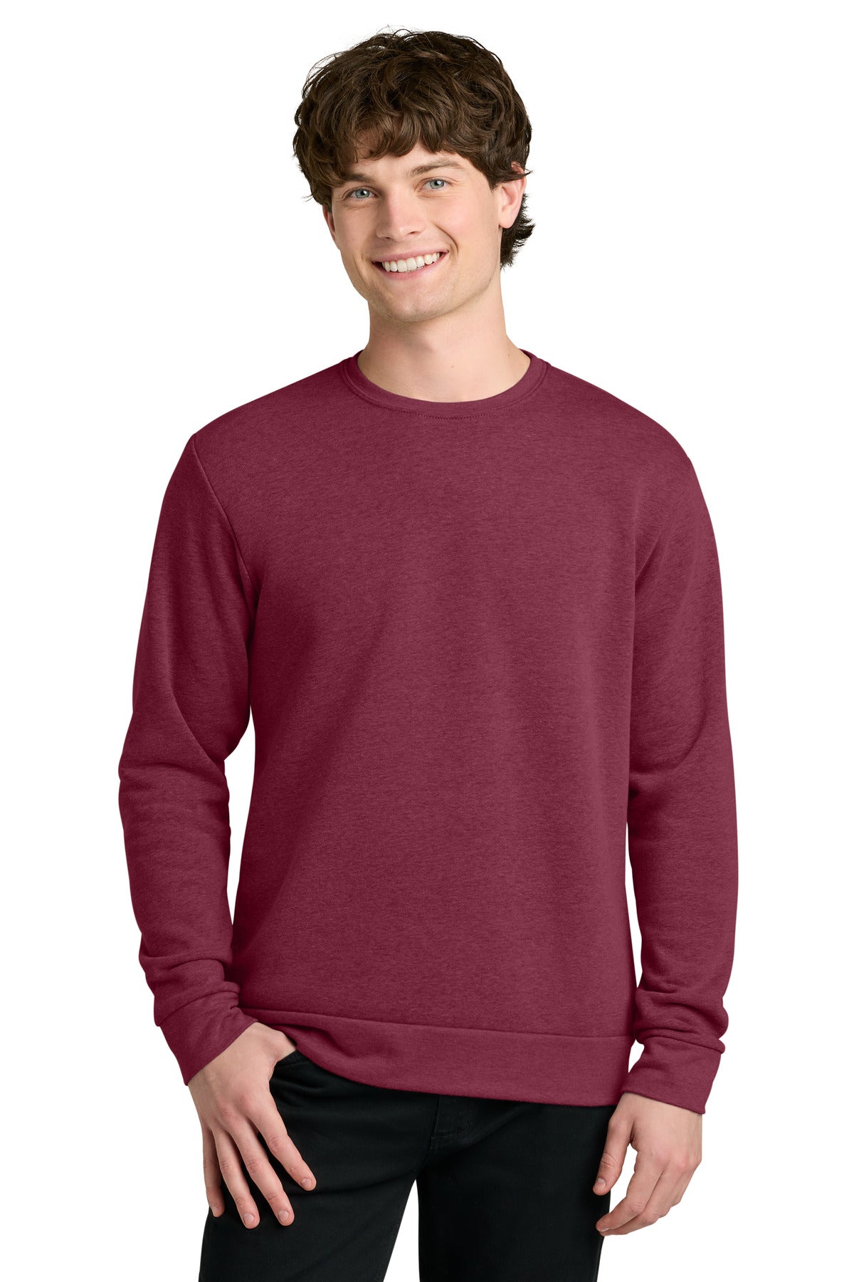Custom Embroidery or DTF Print - Next Level Apparel ® Adult Malibu Crewneck Sweatshirt NL9002
