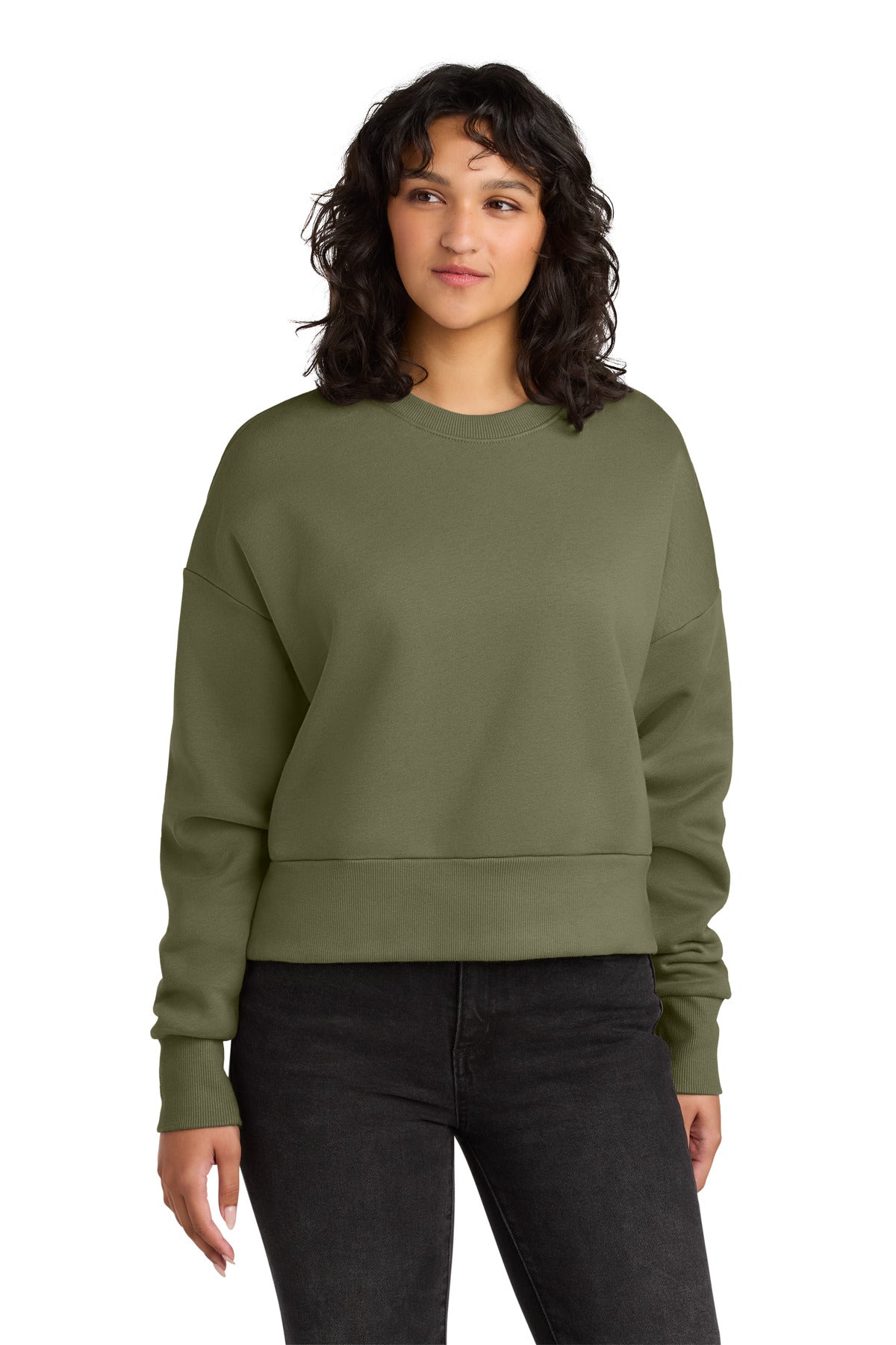 Custom Embroidery or DTF Print - Next Level Apparel ® Women's Heavyweight Sweatshirt NL9087