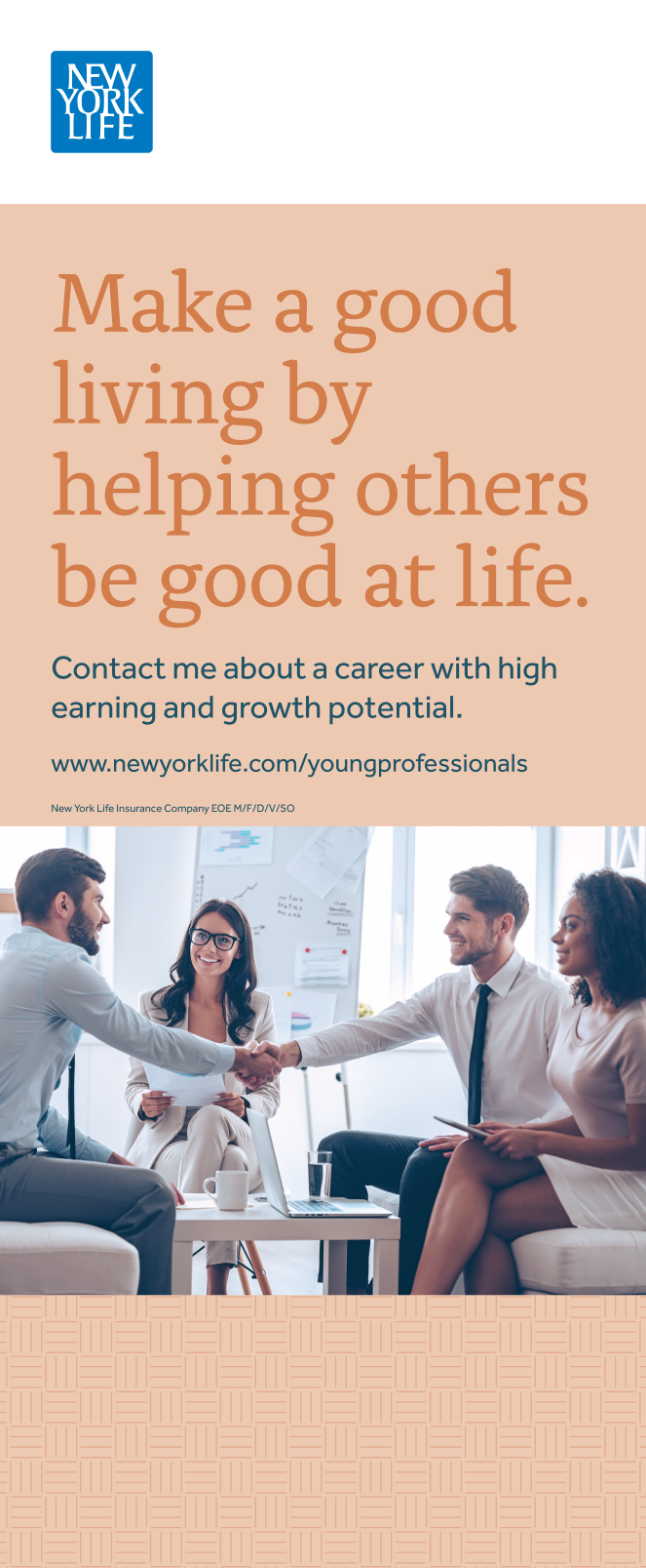New York Life - Young Professionals Recruiting - Deluxe Retractable Banner - 33"x81"