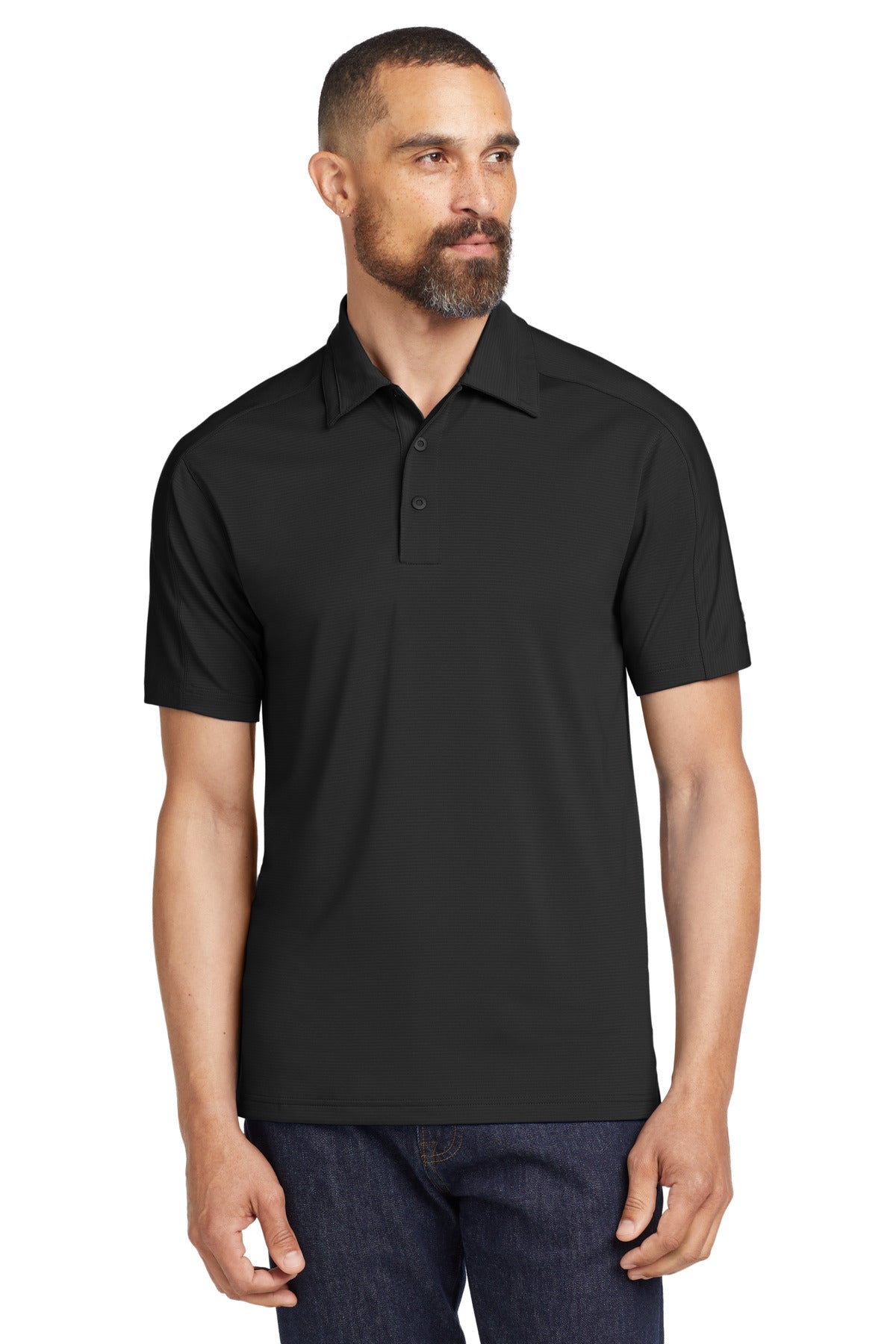 Custom Embroidered or DTF Print on OGIO ® Linear Polo. OG1030