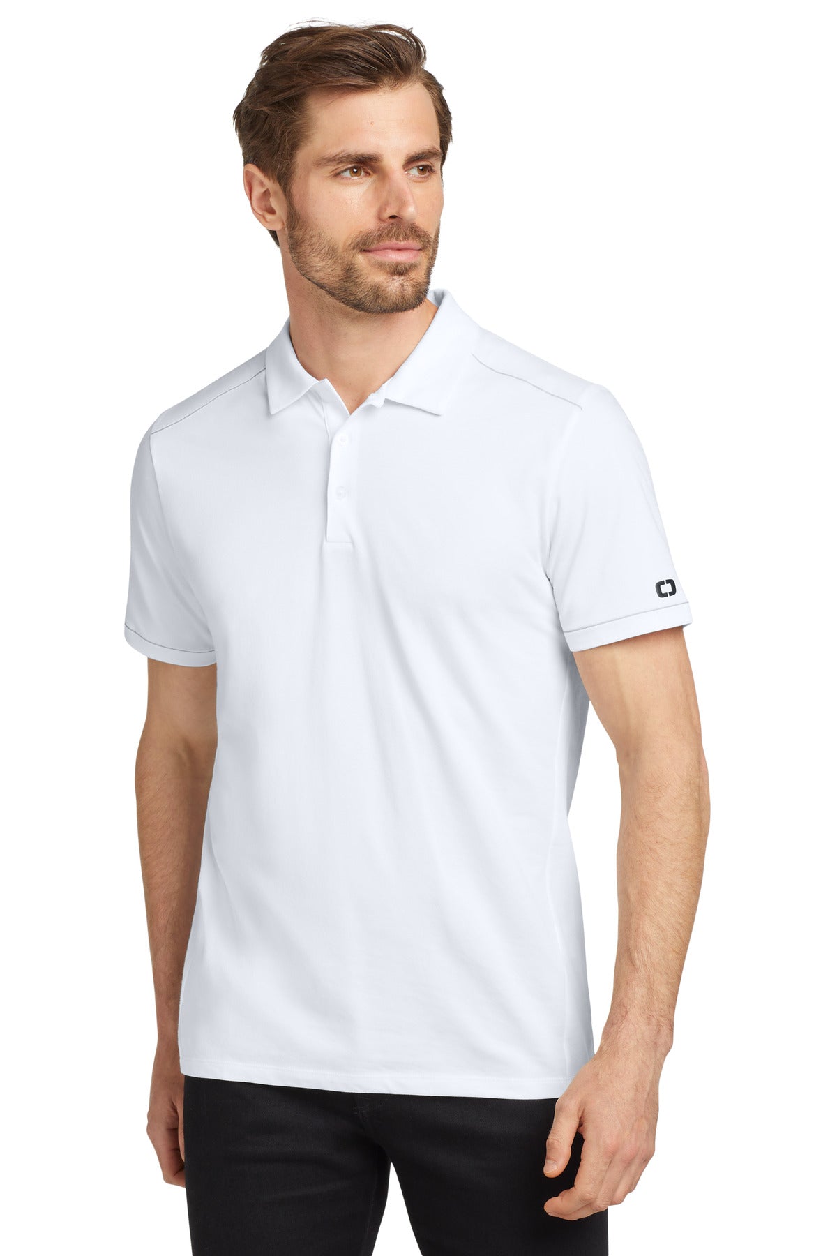 Custom Embroidered or DTF Print on OGIO ® Code Stretch Polo. OG146