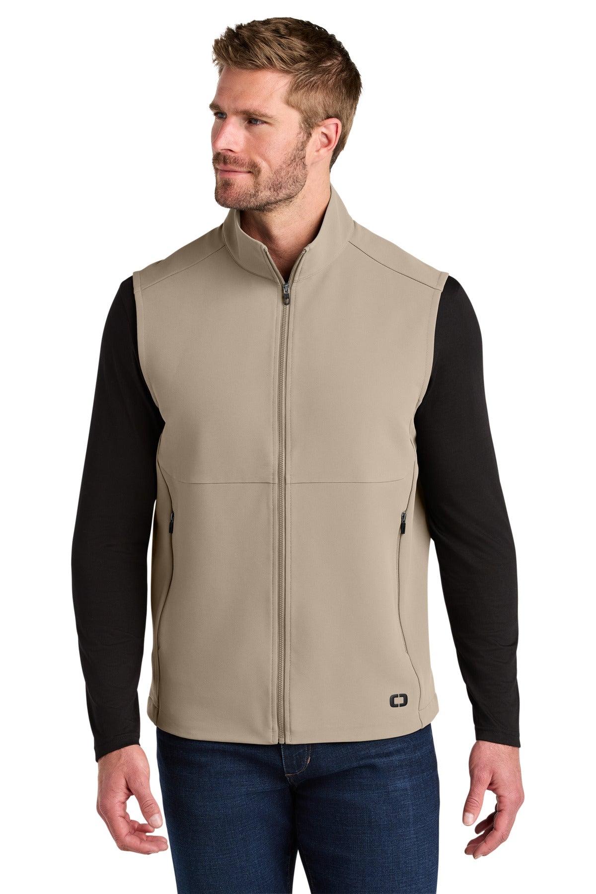 Custom Embroidered or DTF Print on OGIO ® Kinetic Soft Shell Vest OG741